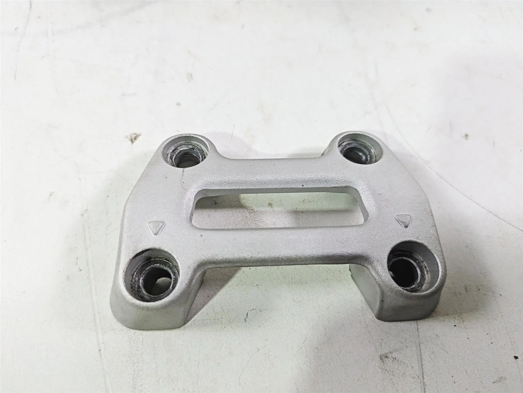 2009 Ducati Monster 1100 S Upper Triple Tree & Handlebar Mount Riser 34120681A - Image 5