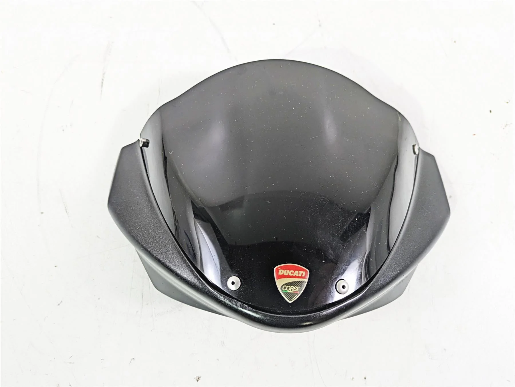 2009 Ducati Monster 1100 S Windshield Wind Screen Shield & Mount 48130531A