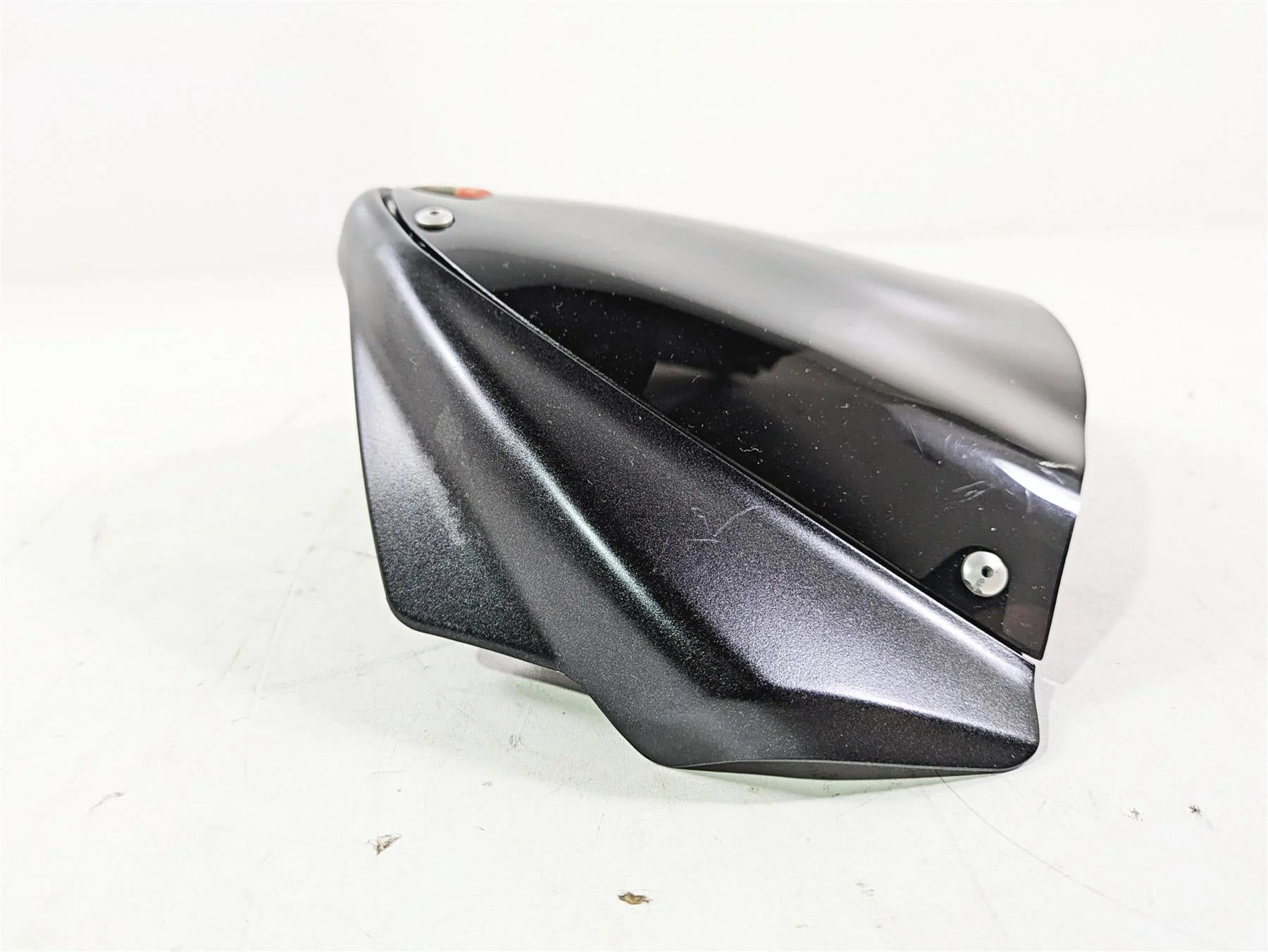 2009 Ducati Monster 1100 S Windshield Wind Screen Shield & Mount 48130531A - Image 7