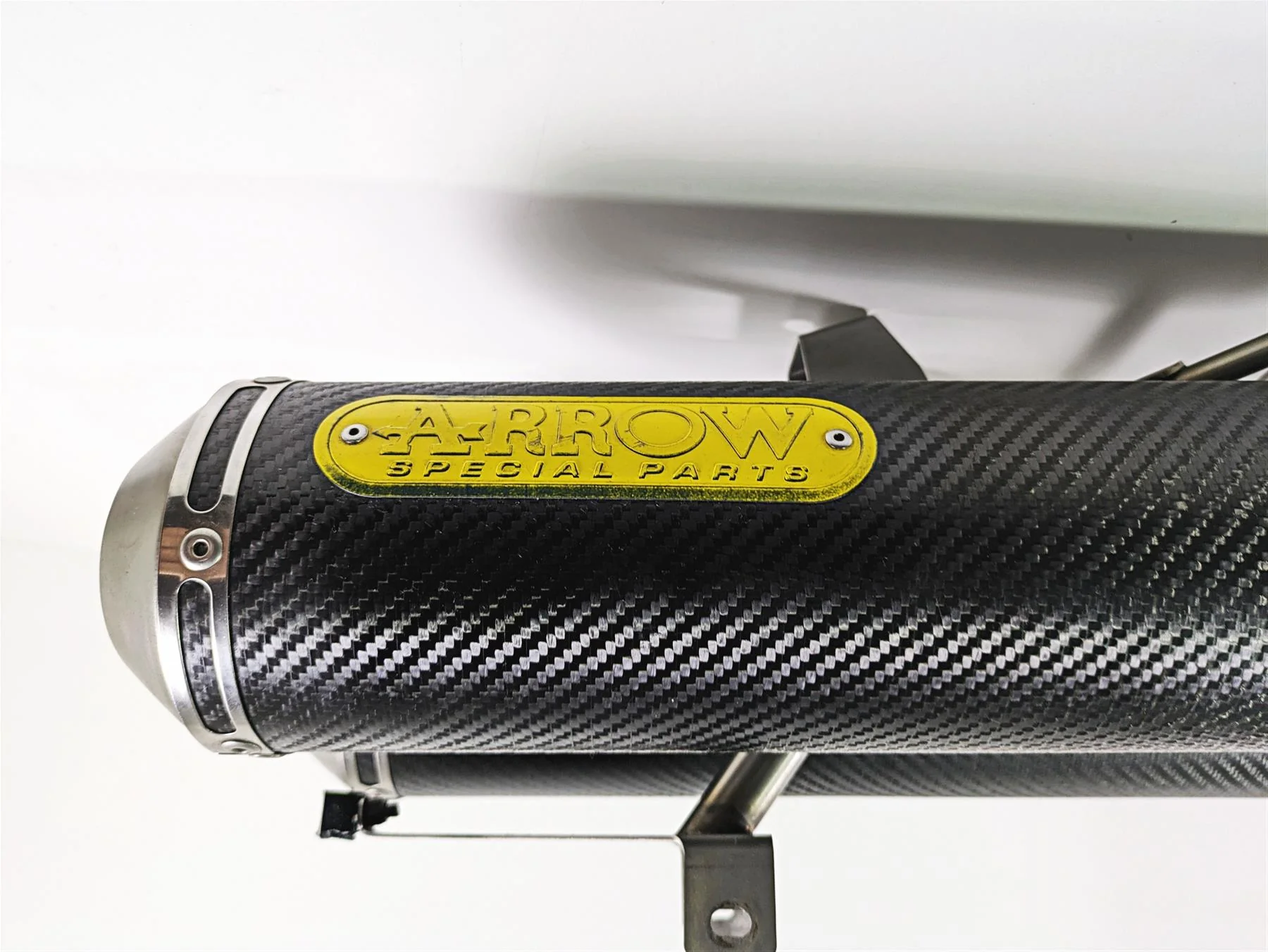 2009 Ducati Multistrada 1100 S Arrow Carbon Fiber Full Exhaust System 71664MC - Image 4
