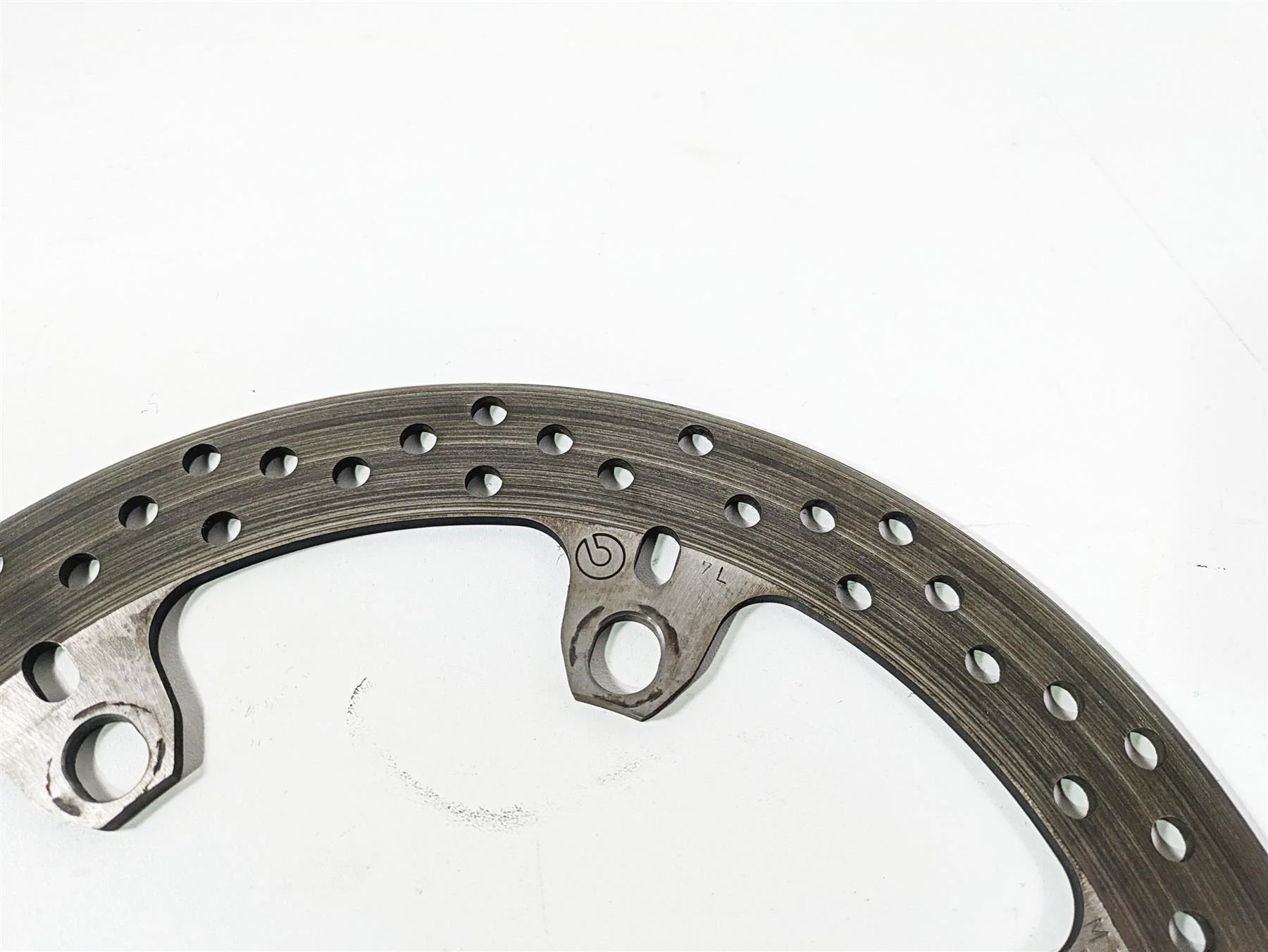 2009 Ducati Multistrada 1100 S Brembo Front Brake Rotor Disc Set 49240781A - Image 12