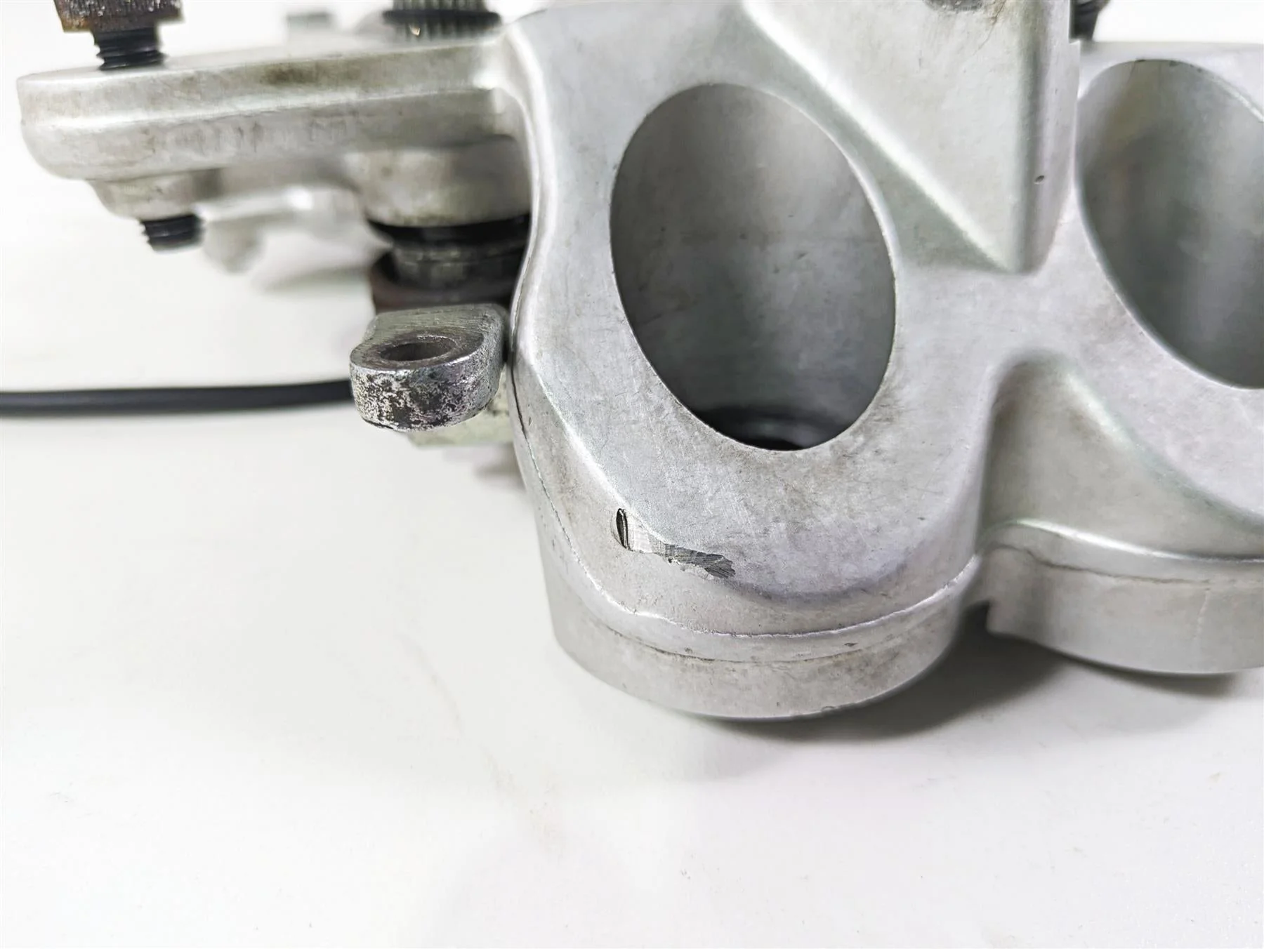 2009 Ducati Multistrada 1100 S Front Right Footpeg Brake Mount Bracket 82420711A - Image 6