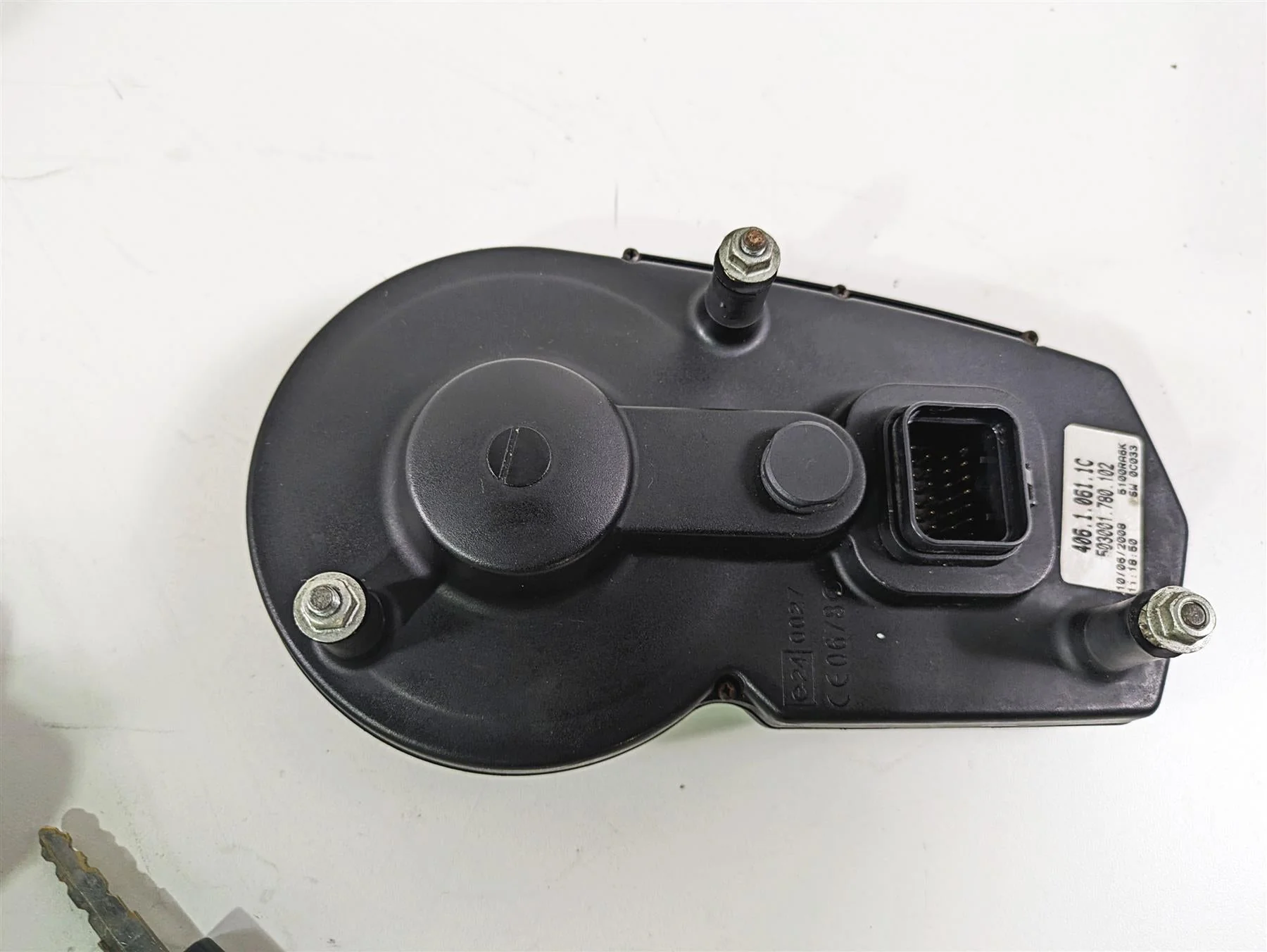 2009 Ducati Multistrada 1100 S Ignition Switch Key Gauges Set -Read 40610611C - Image 9