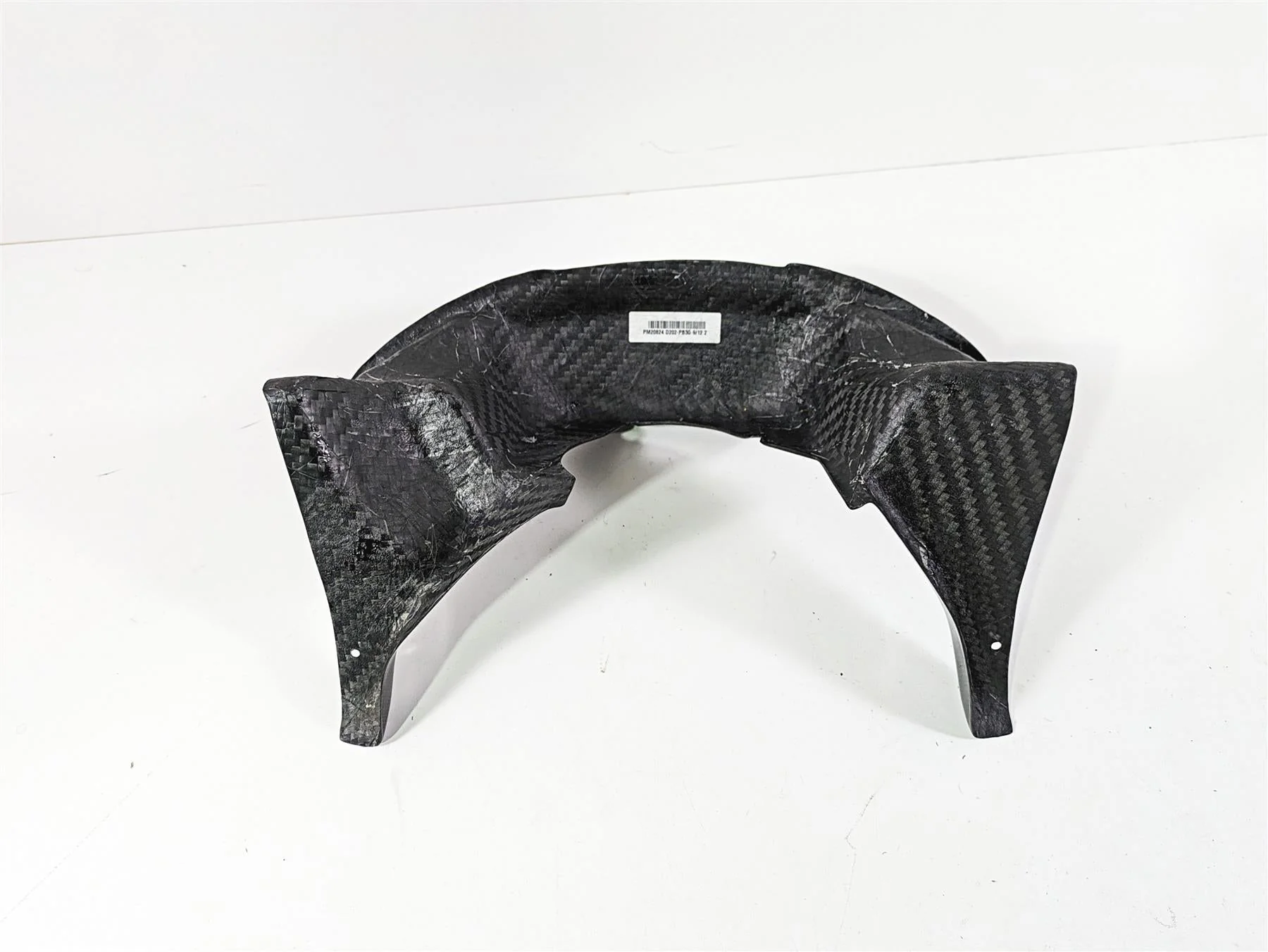 2009 Ducati Multistrada 1100 S Inner Front Carbon Fiber Fairing Cover PM20824 - Image 6
