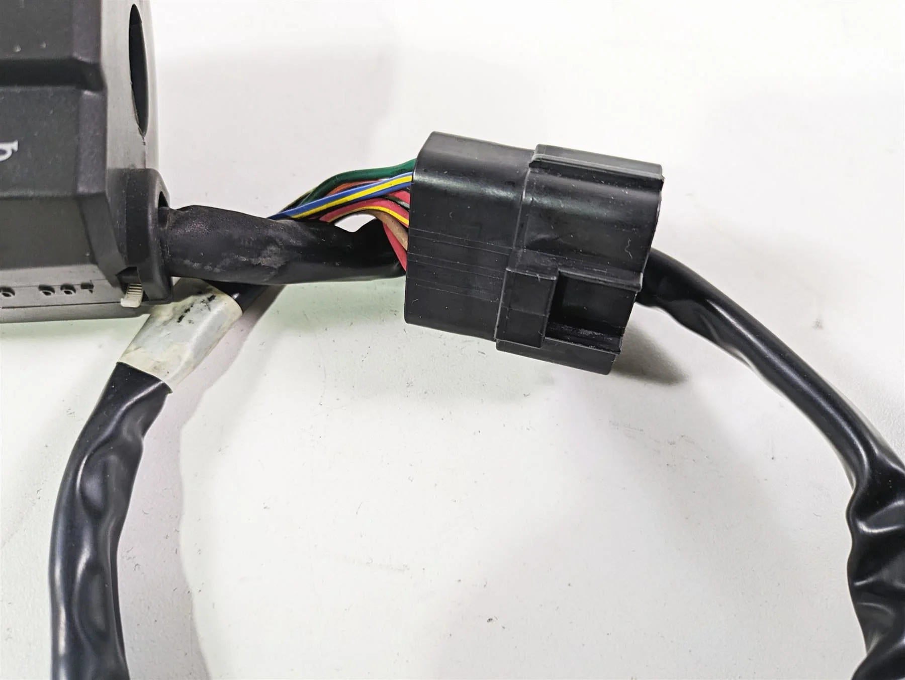 2009 Ducati Multistrada 1100 S Left Hand Turn Signal Control Switch 65140141A - Image 7