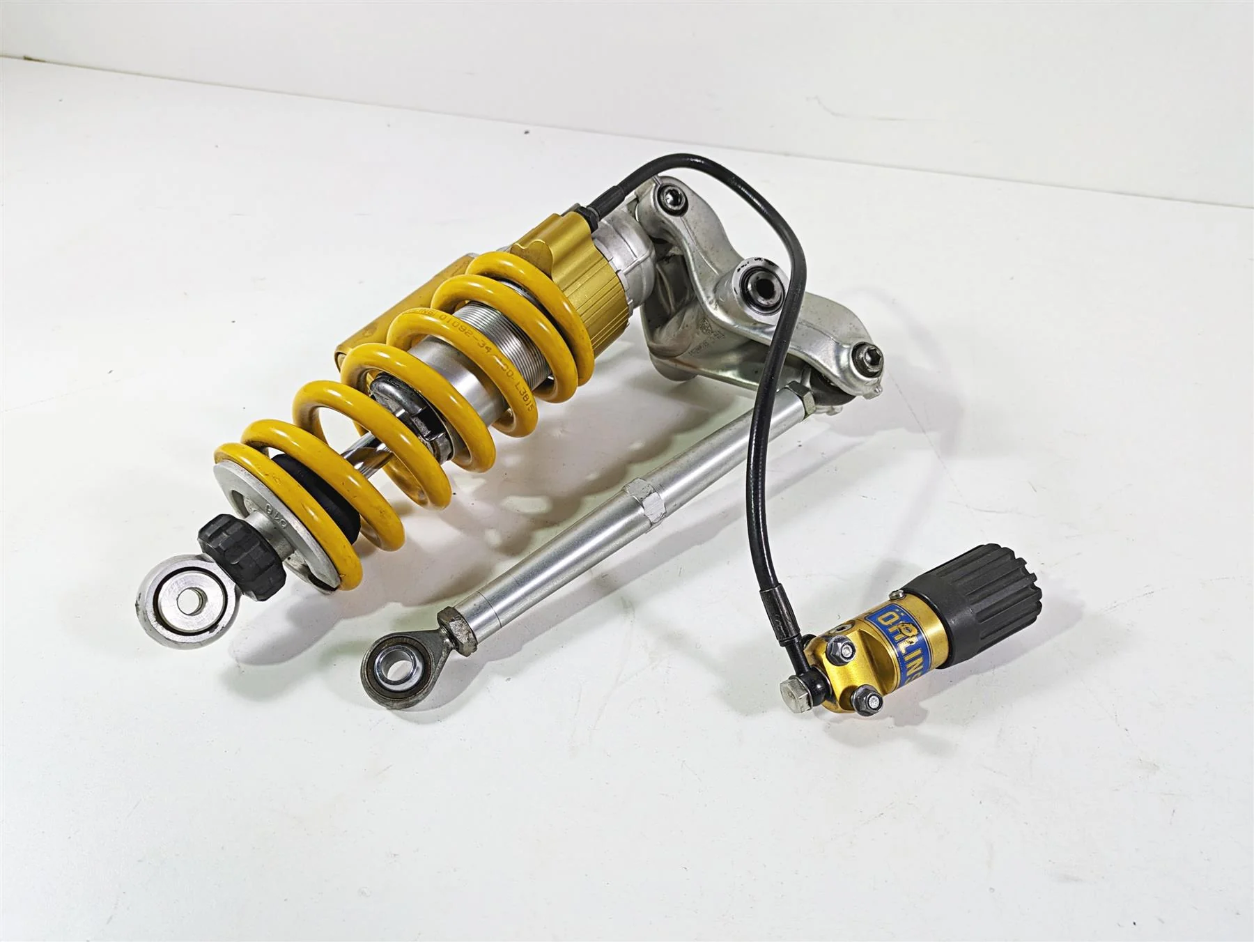 2009 Ducati Multistrada 1100 S Ohlins Rear Shock Damper Linkage Set 36520631A