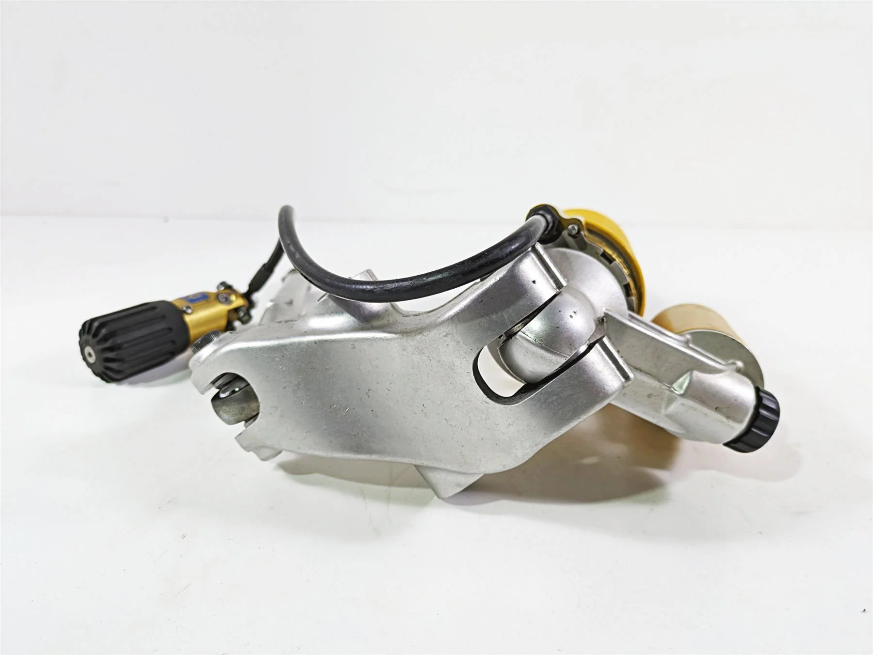 2009 Ducati Multistrada 1100 S Ohlins Rear Shock Damper Linkage Set 36520631A - Image 6