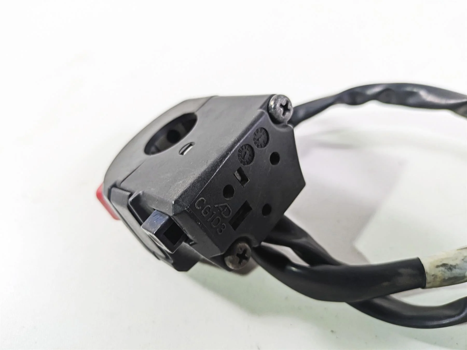 2009 Ducati Multistrada 1100 S Right Hand Start Stop Control Switch 65040101B - Image 8