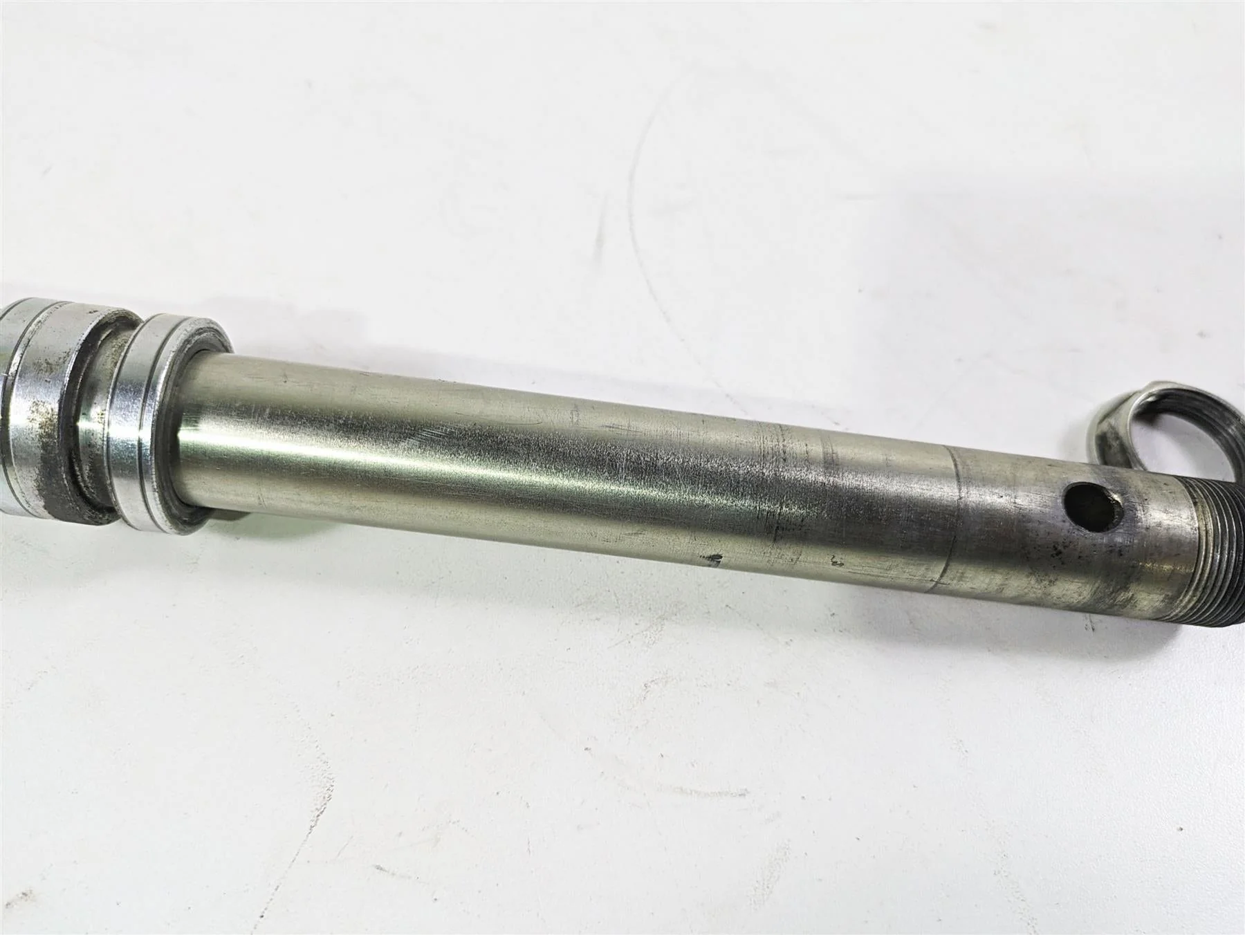 2009 Ducati Multistrada 1100 S Straight Front Wheel Axle Spindle 81910431A - Image 11