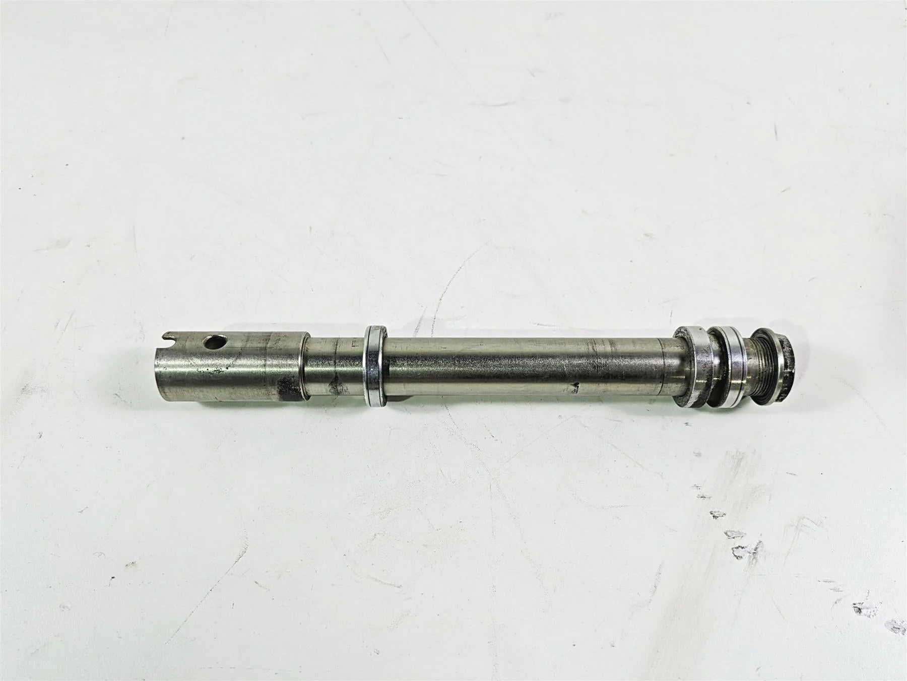 2009 Ducati Multistrada 1100 S Straight Front Wheel Axle Spindle 81910431A - Image 4