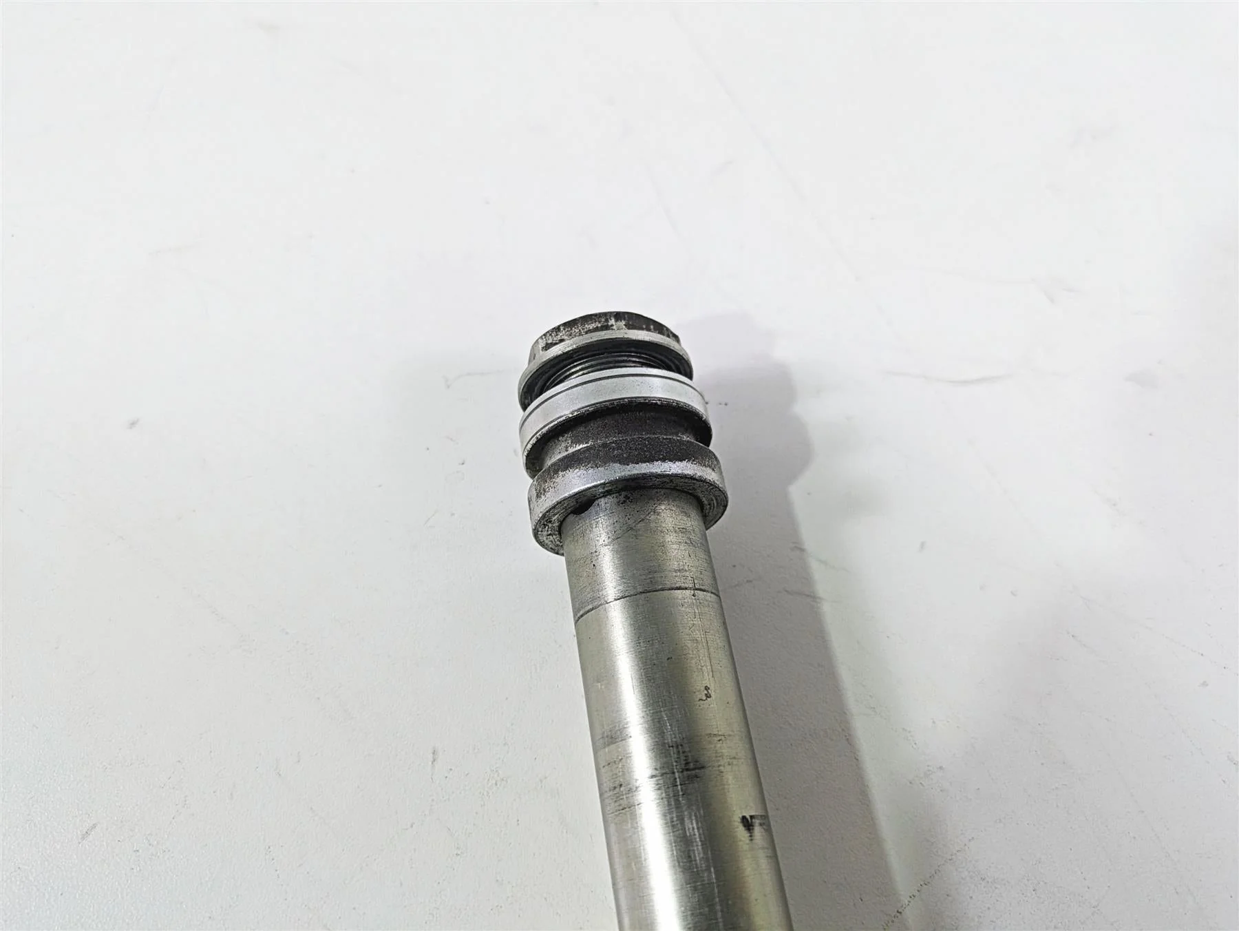 2009 Ducati Multistrada 1100 S Straight Front Wheel Axle Spindle 81910431A - Image 8