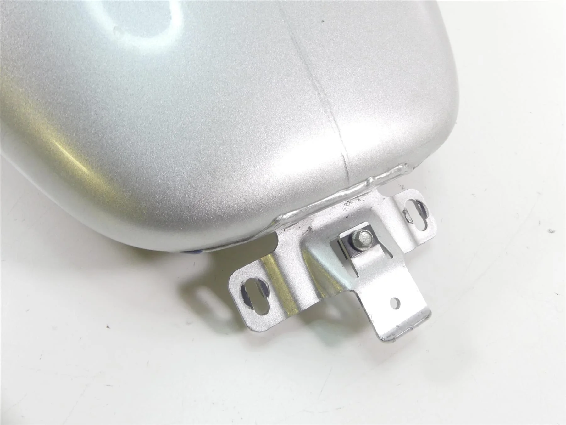 2009 Harley FLHTCU SE4 CVO E-Glide Nice Fuel Gas Tank Stardust Silver 61356-08 - Image 12