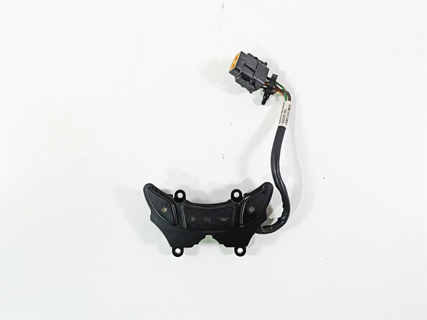 2009 Harley FLSTSB Cross Bones Indicator Instrument Lights Cluster 68545-08 - Image 5