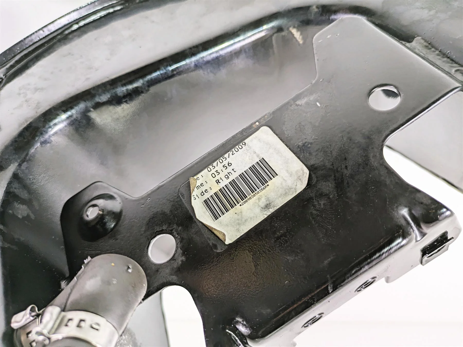 2009 Harley FLSTSB Cross Bones Oil Tank Reservoir & Lines - No Leaks 62507-09DH - Image 12