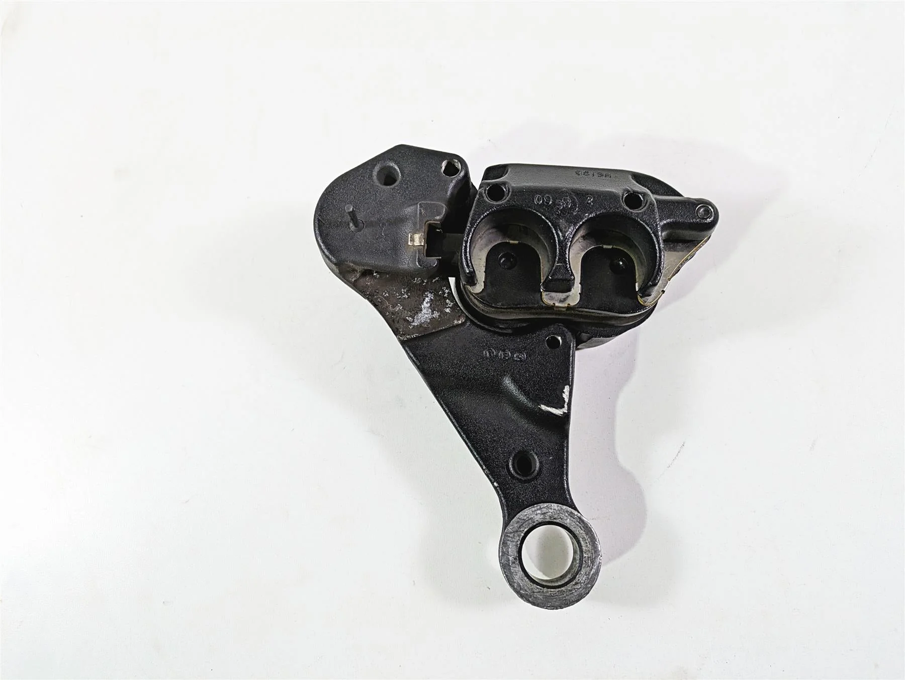 2009 Harley FLSTSB Cross Bones Rear Brake Caliper & Bracket 40908-08 42895-08A - Image 10