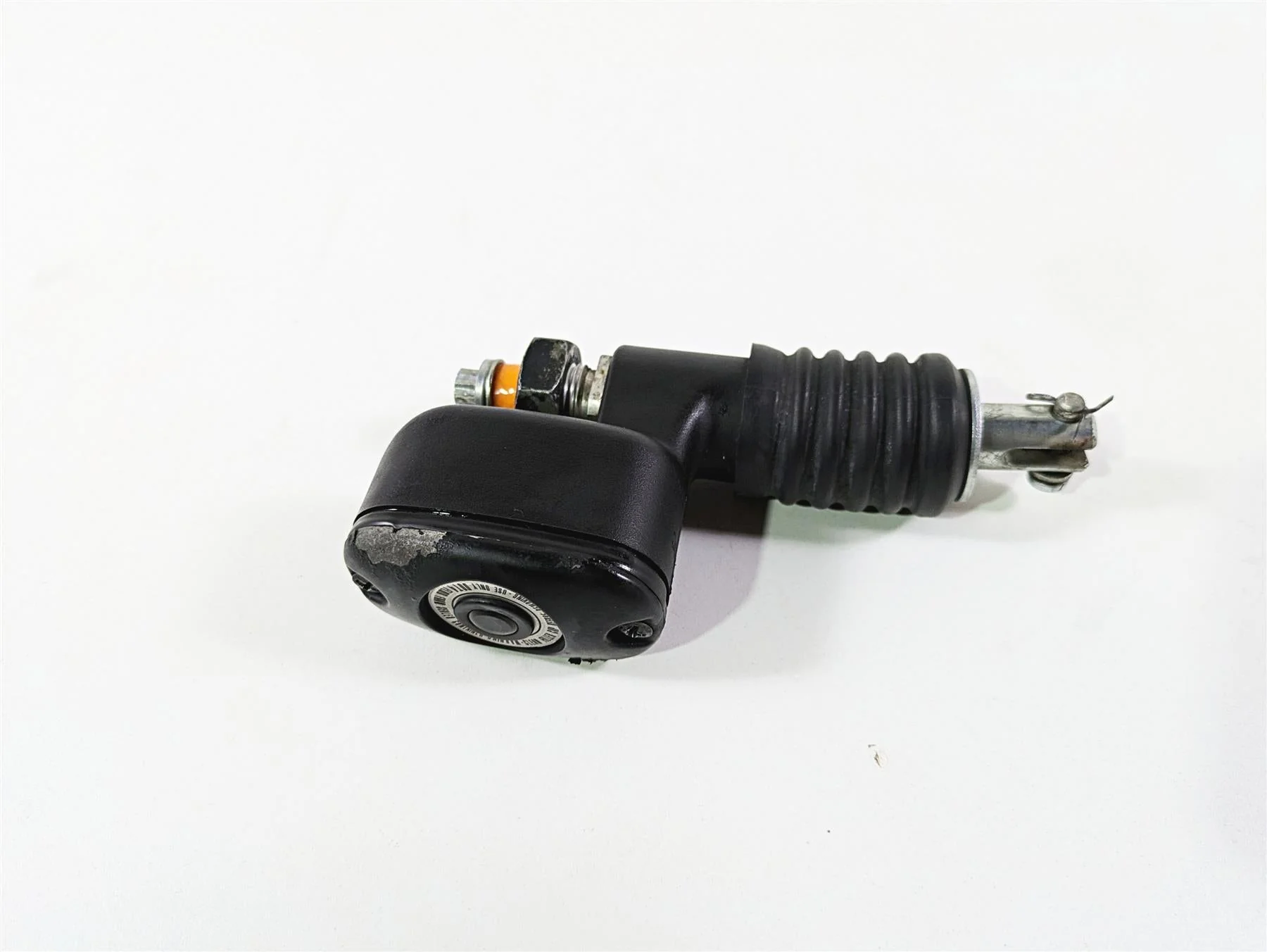 2009 Harley FLSTSB Cross Bones Rear Brake Master Cylinder 41767-05E - Image 4