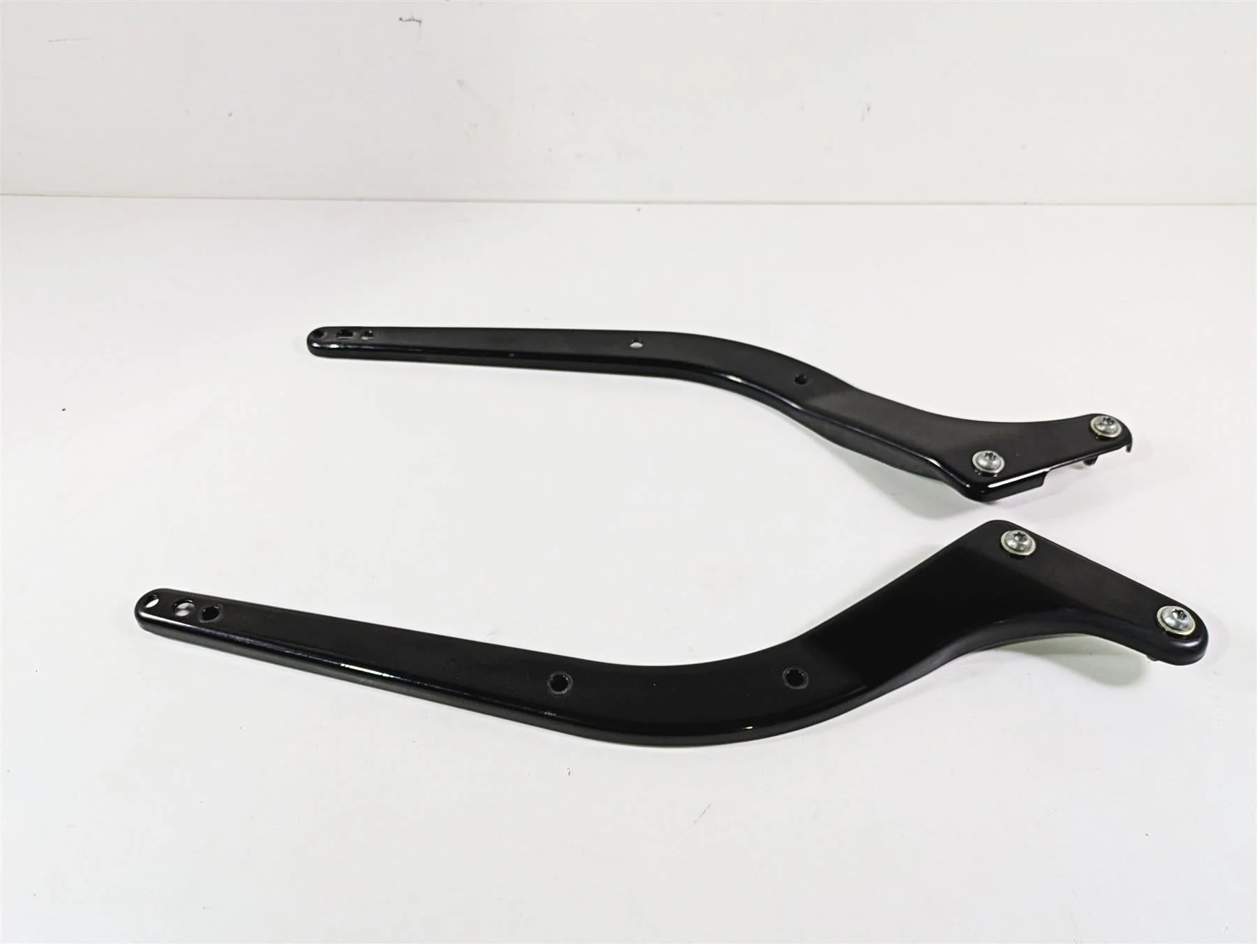 2009 Harley FLSTSB Cross Bones Rear Fender Outer Cover Braces 59821-08 59824-08