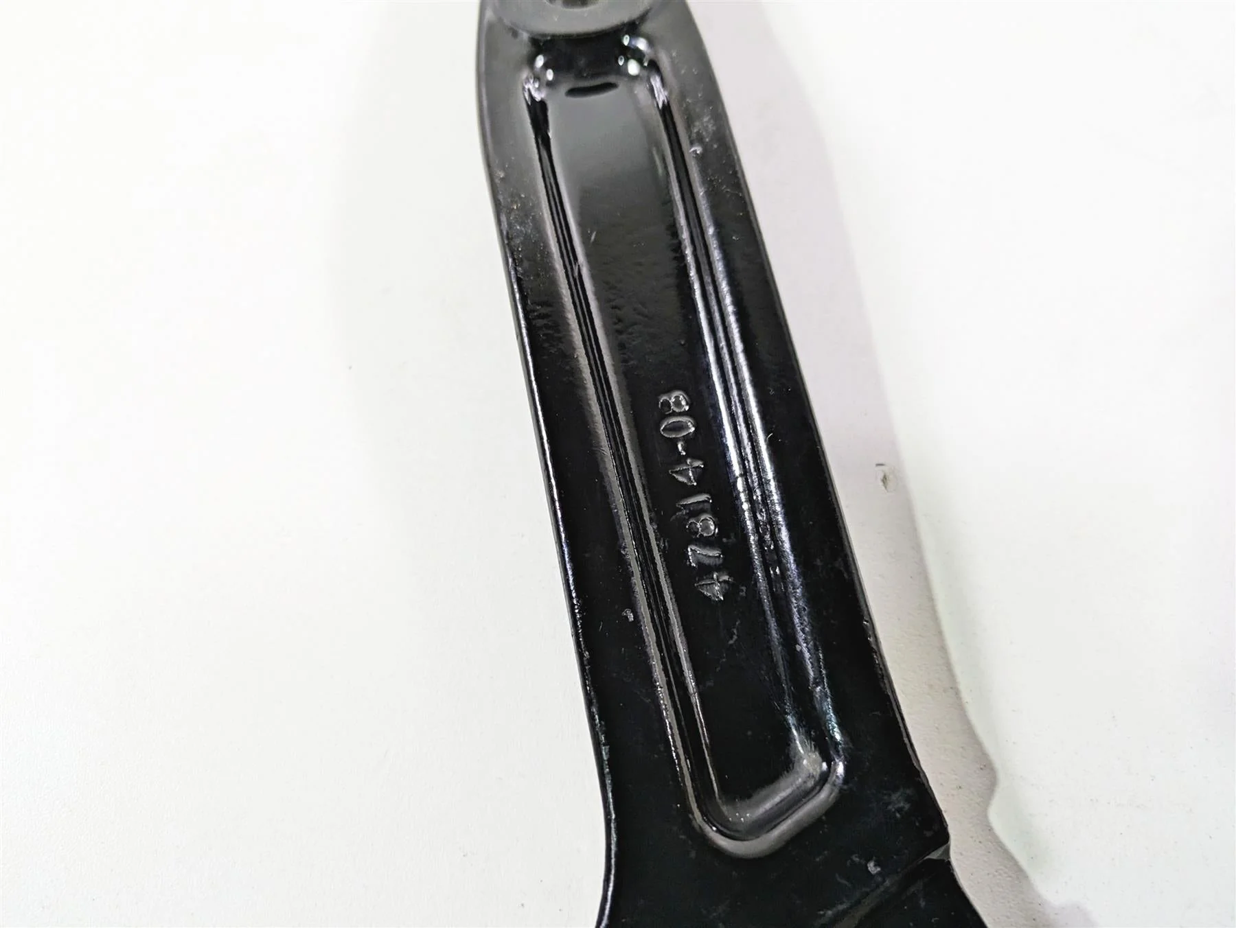 2009 Harley FLSTSB Cross Bones Rear Frame Fender Supports Struts 47813-08BHP - Image 9