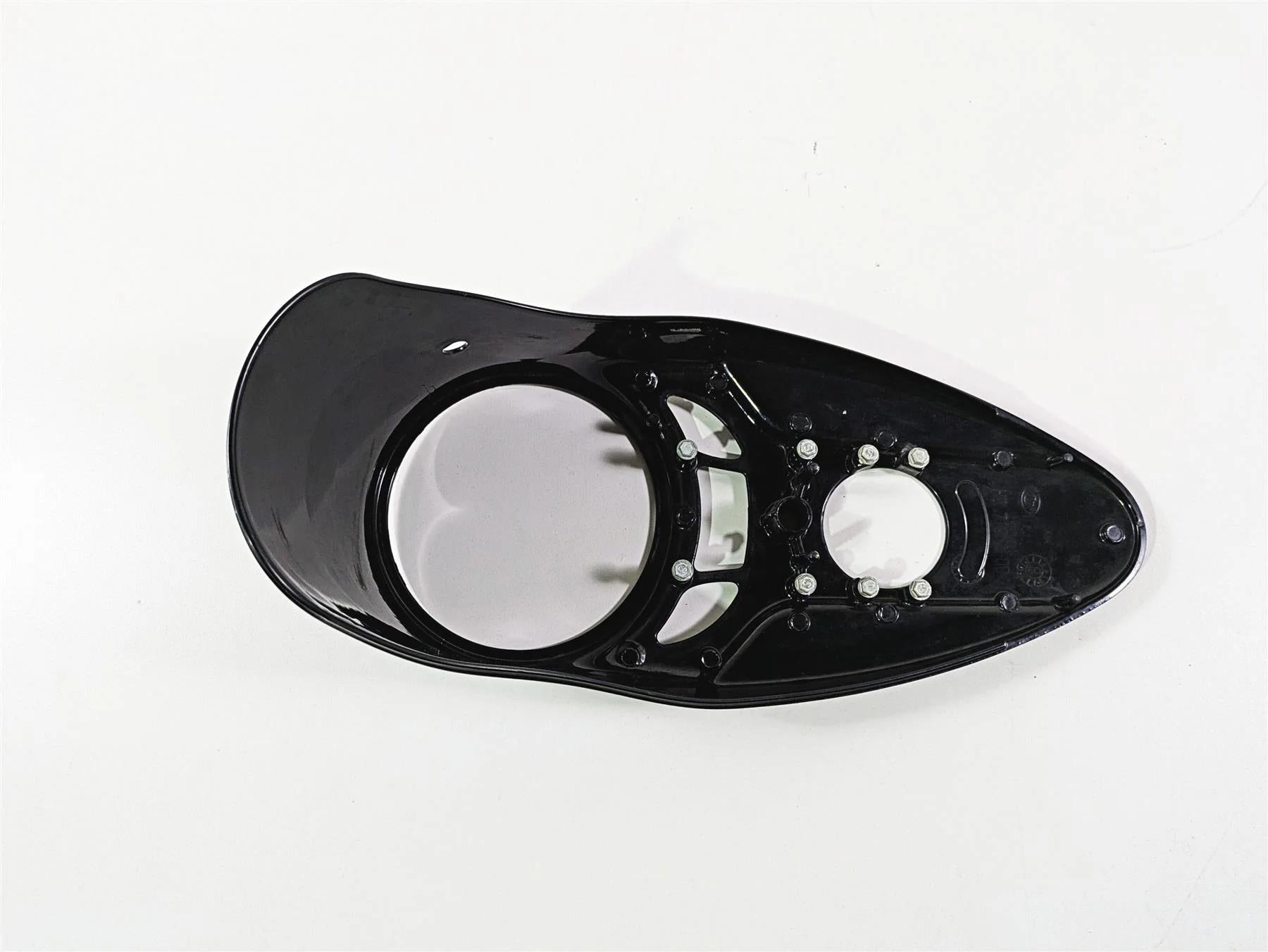 2009 Harley FLSTSB Cross Bones Speedometer Cover Tank Dash 71952-08 - Image 6