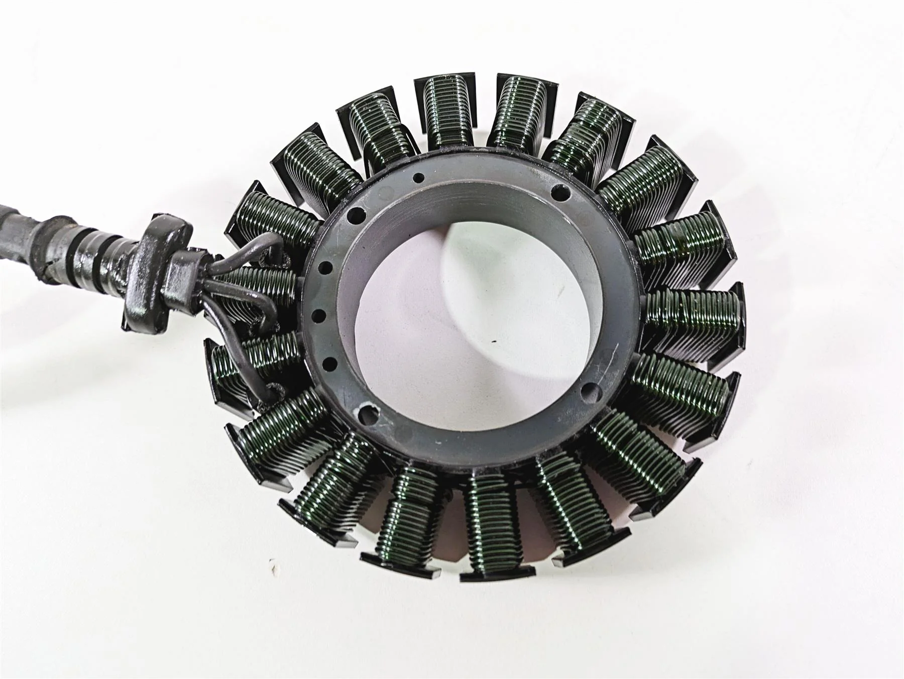 2009 Harley FLSTSB Cross Bones Stator Alternator Generator 30017-08 - Image 7