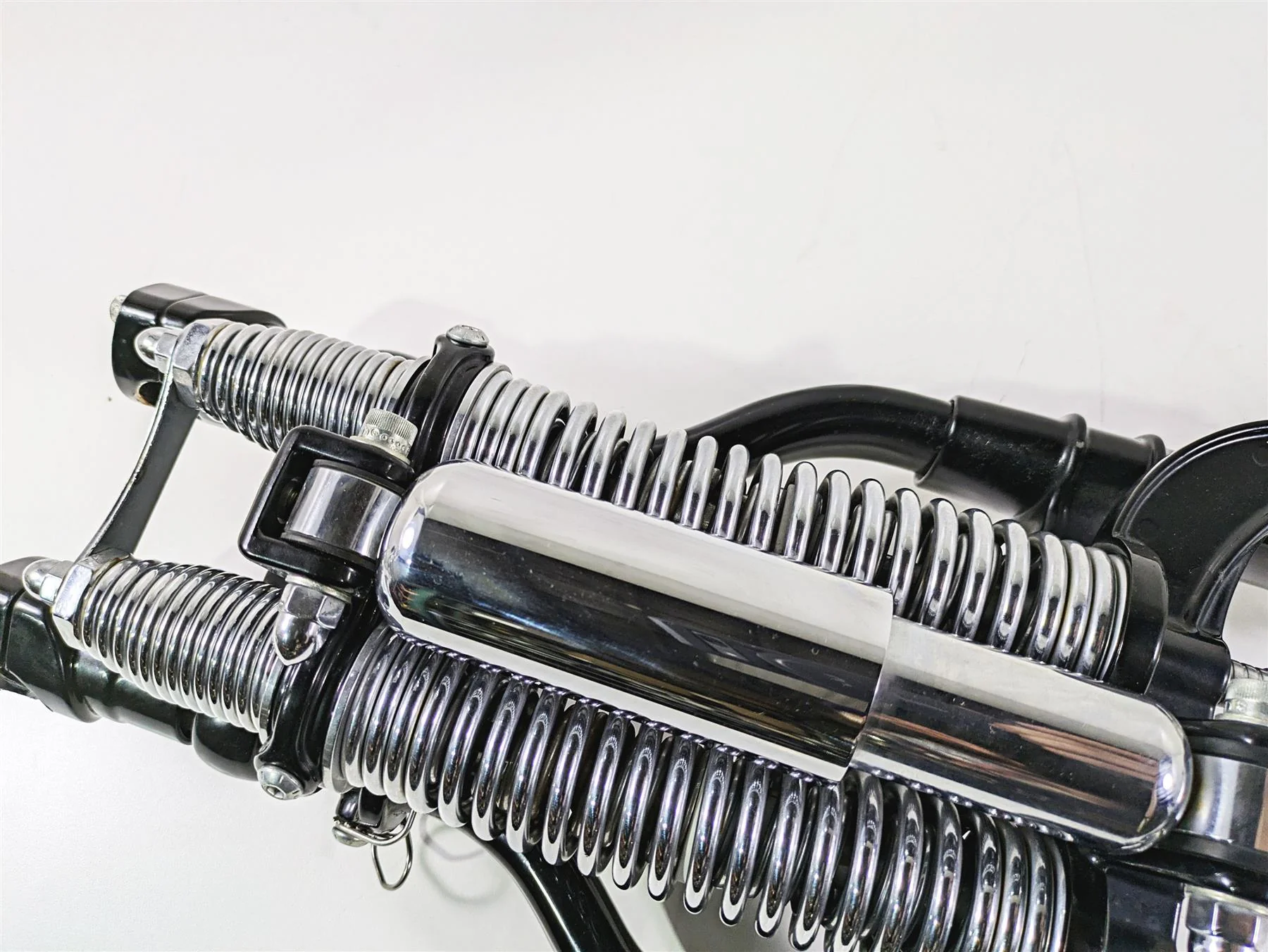 2009 Harley FLSTSB Cross Bones Straight Springer Front End Fork Set 46173-05 - Image 9
