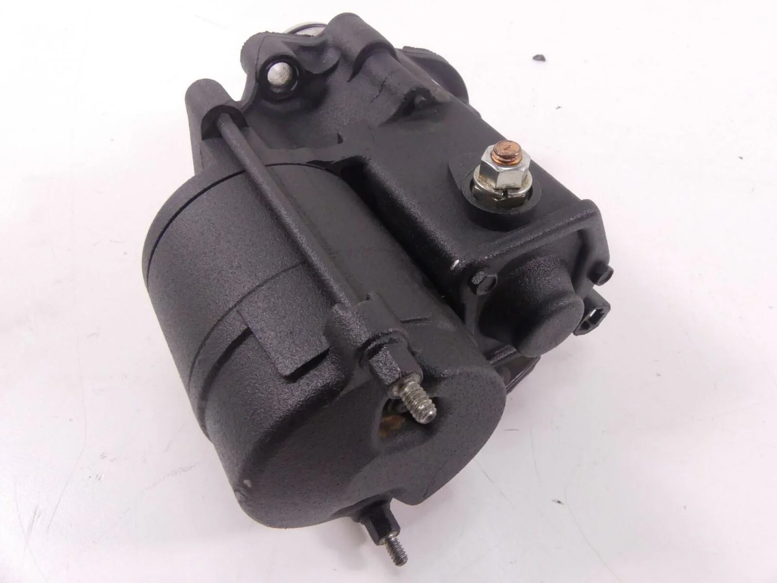 2009 Harley FXCW Softail Rocker Engine Starter Motor 31618-06A - Image 3