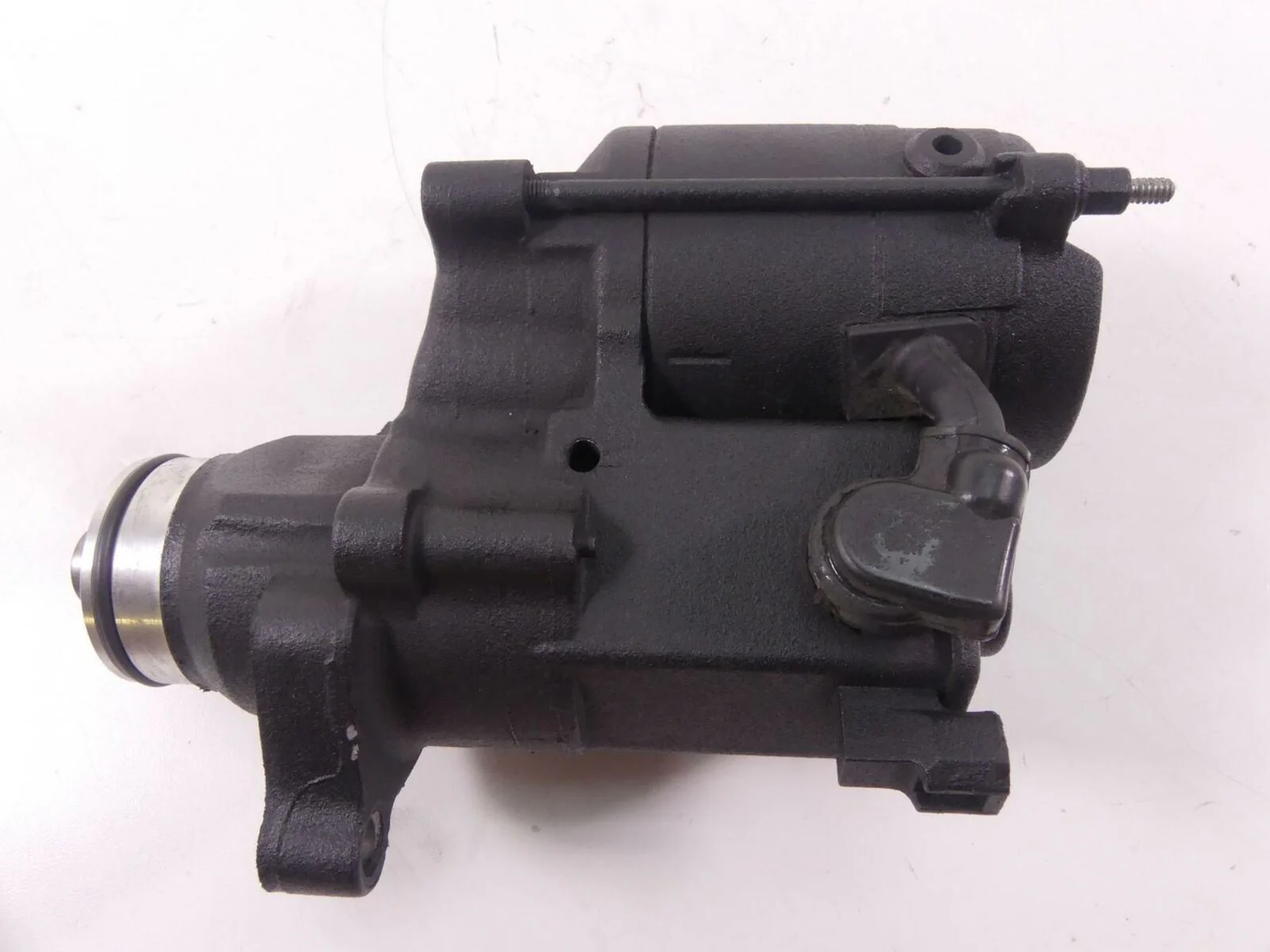 2009 Harley FXCW Softail Rocker Engine Starter Motor 31618-06A - Image 4
