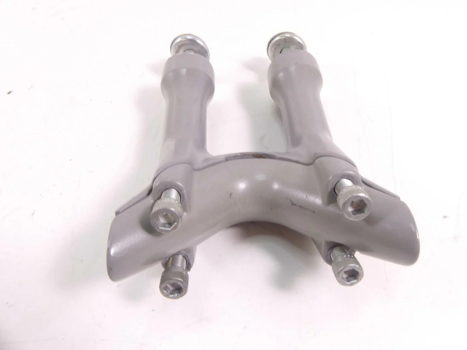 2009 Harley FXCW Softail Rocker Handlebar Handle Bar Riser Set 55993-08 56024-08 - Image 5