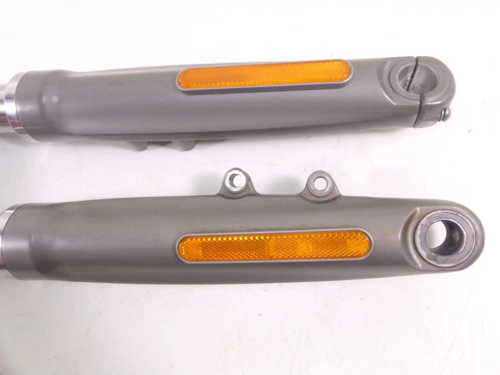 2009 Harley FXCW Softail Rocker Straight Front Fork Damper Leg Set -49mm 46524-0 - Image 10