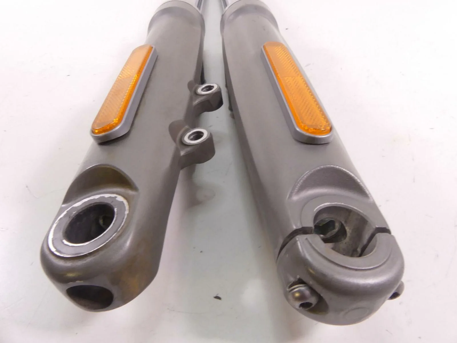2009 Harley FXCW Softail Rocker Straight Front Fork Damper Leg Set -49mm 46524-0 - Image 11