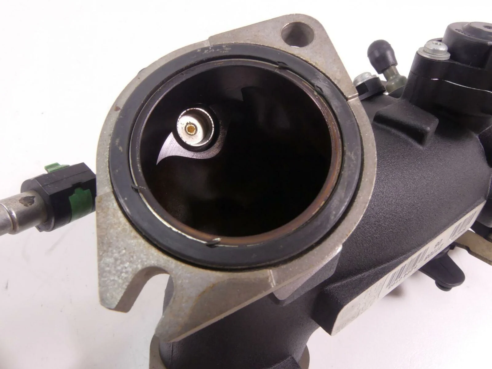 2009 Harley FXCW Softail Rocker Throttle Body Bodies Fuel Injectors 27708-06 - Image 7