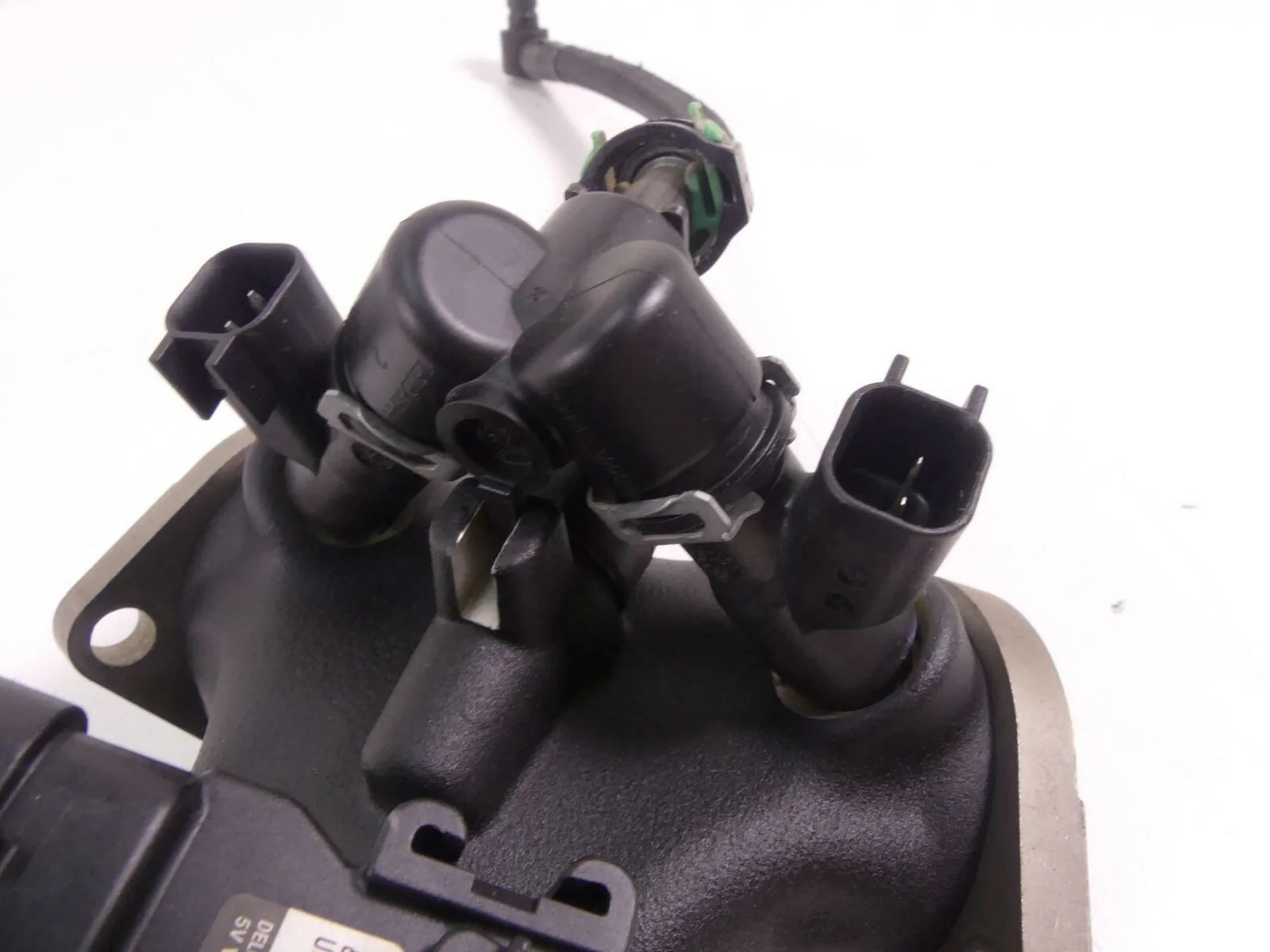 2009 Harley FXCW Softail Rocker Throttle Body Bodies Fuel Injectors 27708-06 - Image 8