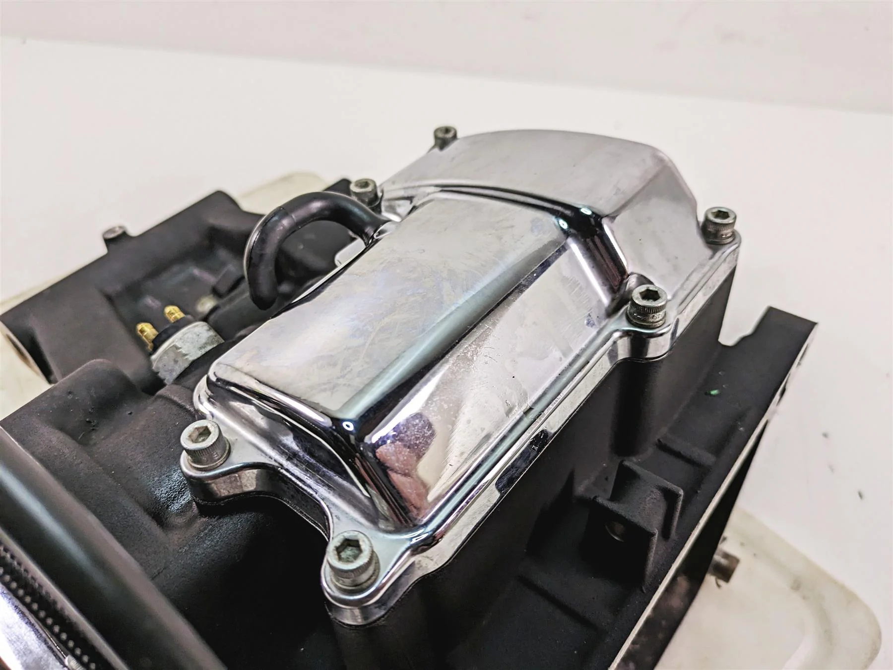 2009 Harley FXCWC Softail Rocker C 6 Speed Transmission Gear Box - 26k 33153-09 - Image 10