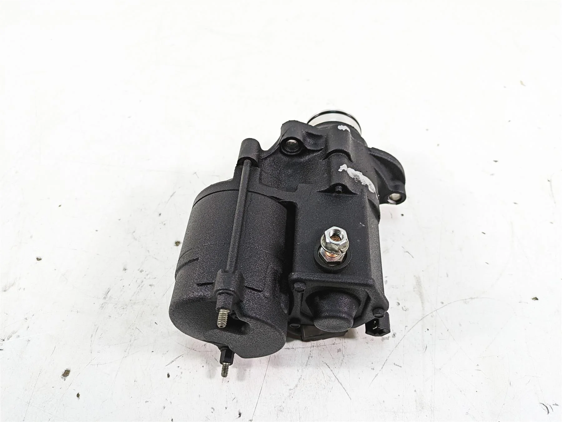 2009 Harley FXCWC Softail Rocker C Engine Starter Motor 31618-06A - Image 2