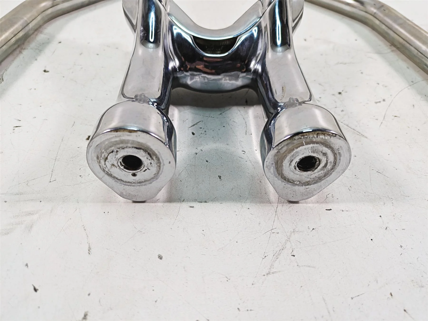 2009 Harley FXCWC Softail Rocker C Handlebars & Riser Set 56103-08 55992-08 - Image 11