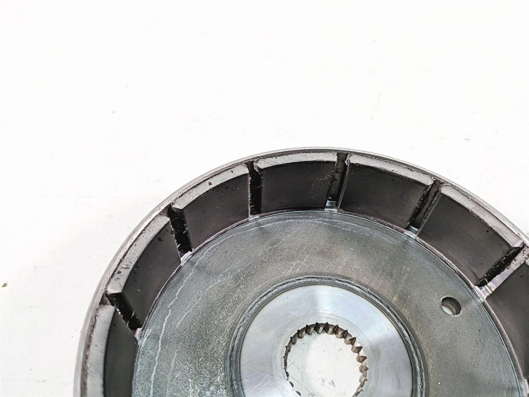2009 Harley FXCWC Softail Rocker C Ignition Flywheel Rotor 30041-08 - Image 11