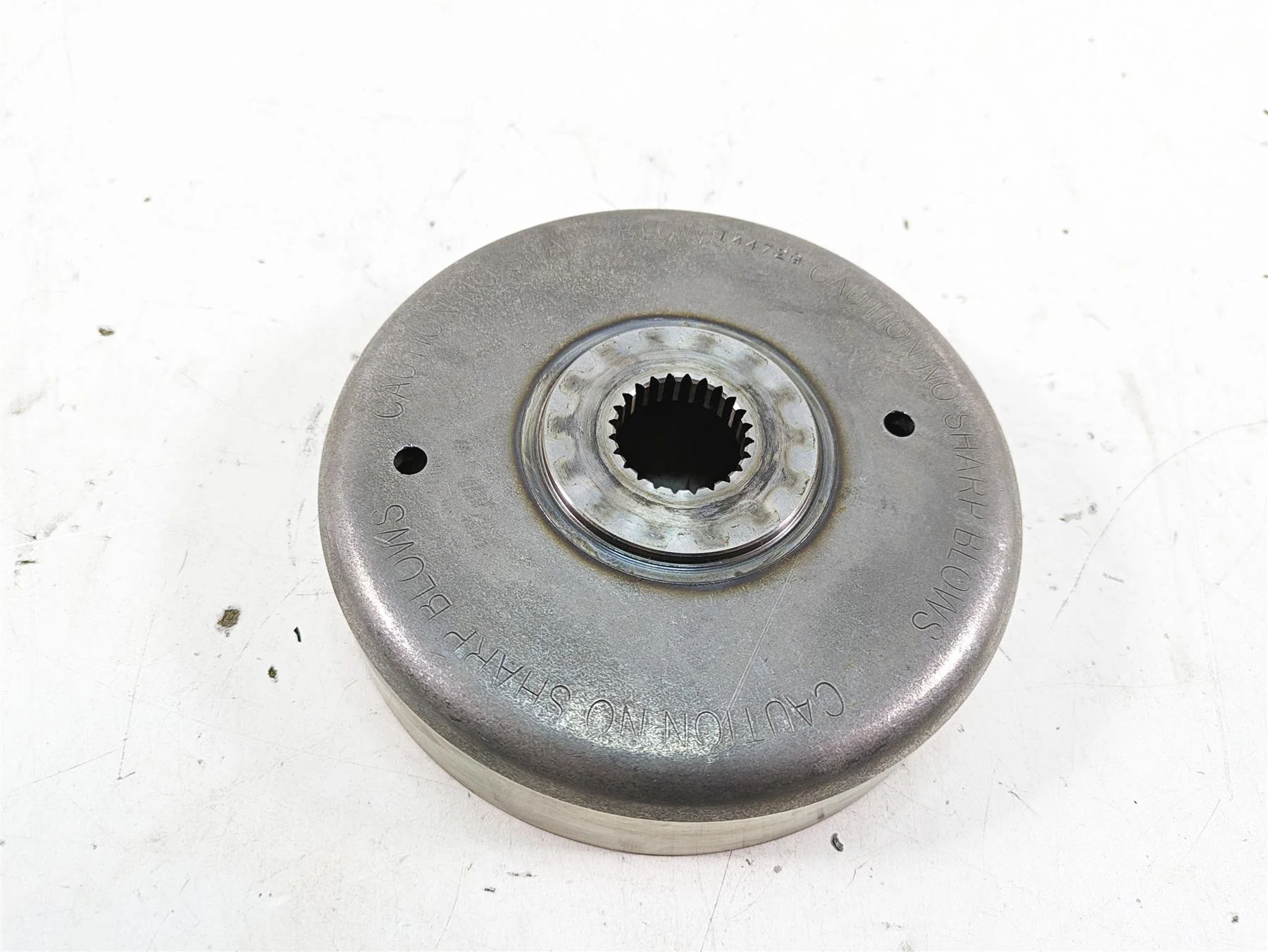 2009 Harley FXCWC Softail Rocker C Ignition Flywheel Rotor 30041-08 - Image 5