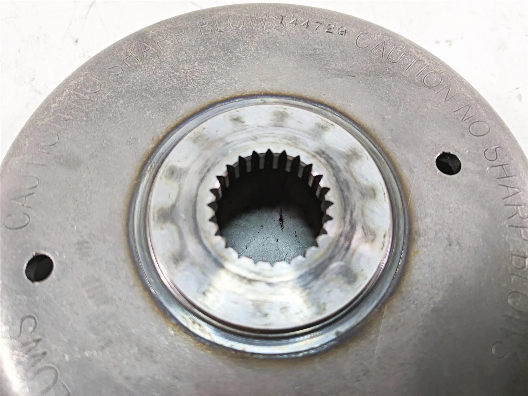 2009 Harley FXCWC Softail Rocker C Ignition Flywheel Rotor 30041-08 - Image 8