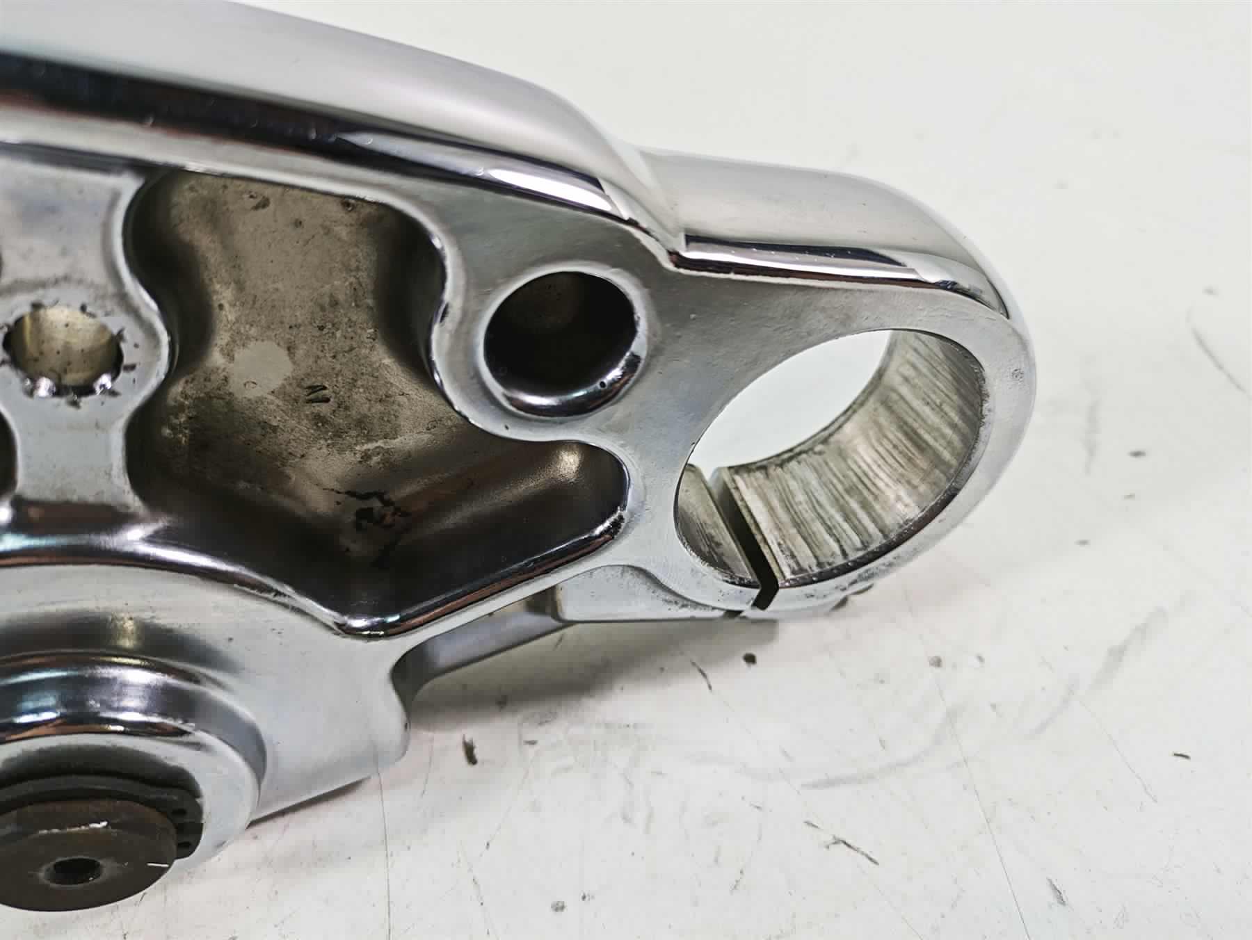 2009 Harley FXCWC Softail Rocker C Lower Triple Tree Steering Stem 46429-08 - Image 11
