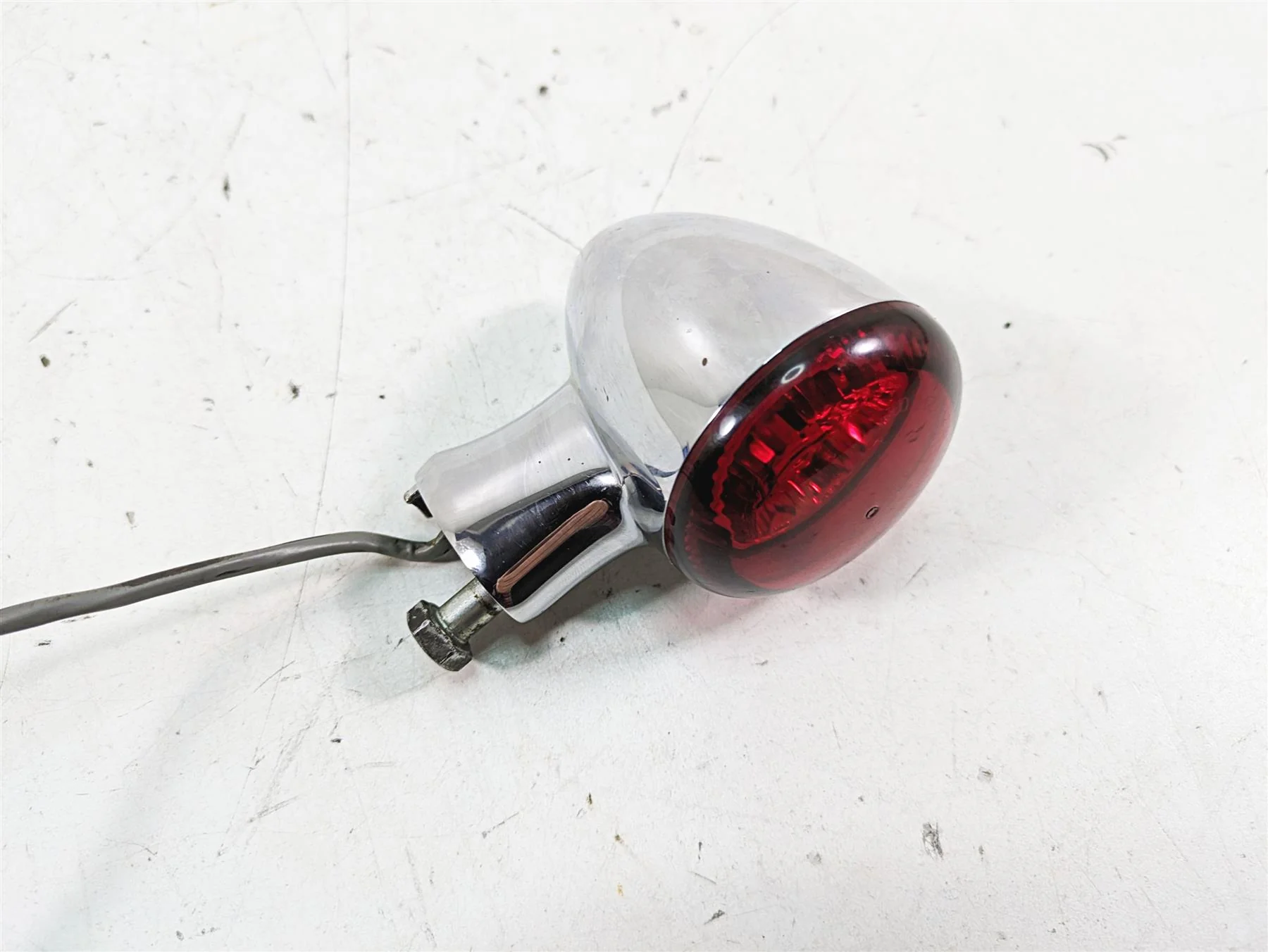 2009 Harley FXCWC Softail Rocker C Right Rear Blinker Turn Signal -Read 60153-08 - Image 12