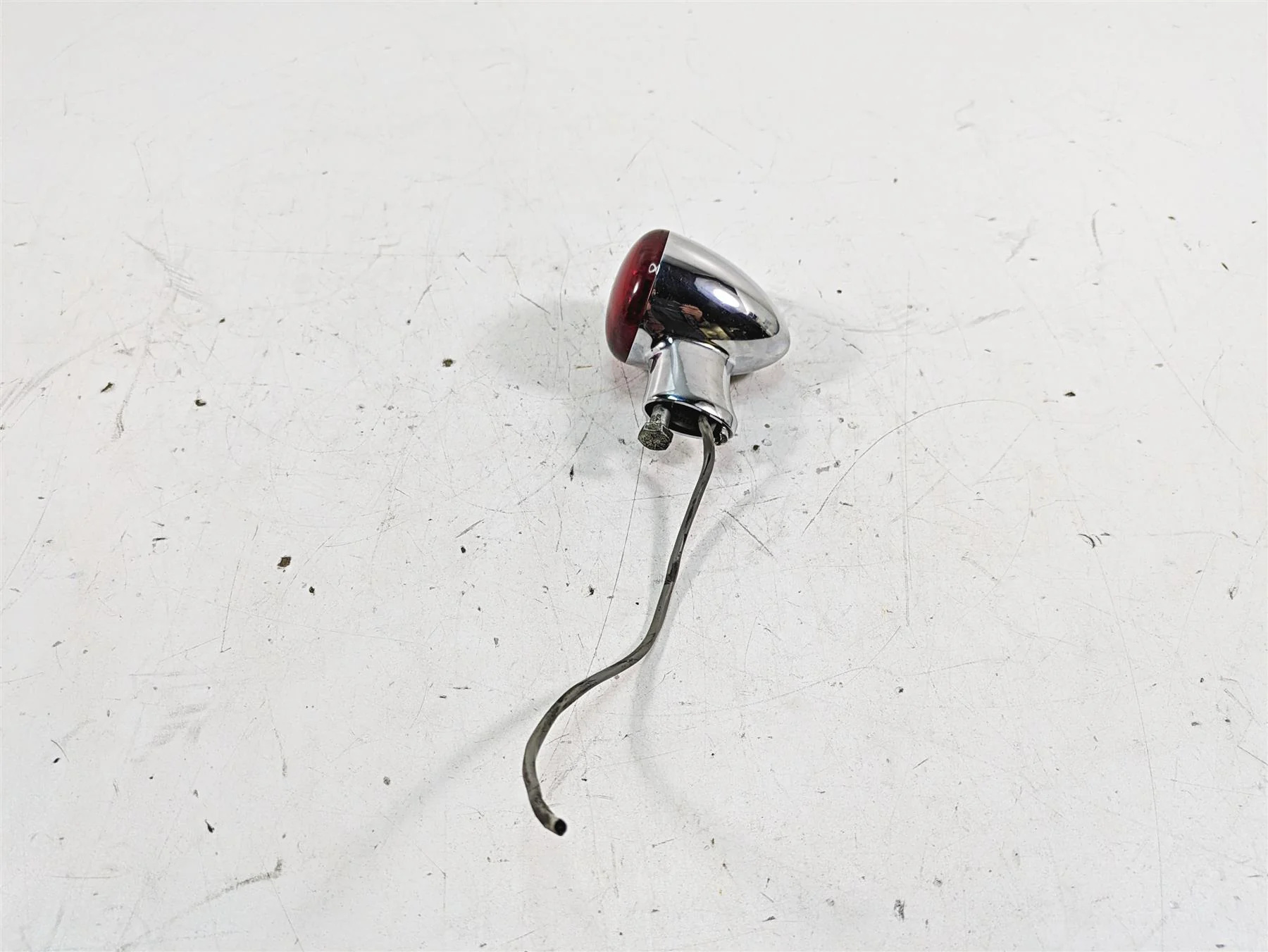 2009 Harley FXCWC Softail Rocker C Right Rear Blinker Turn Signal -Read 60153-08 - Image 2