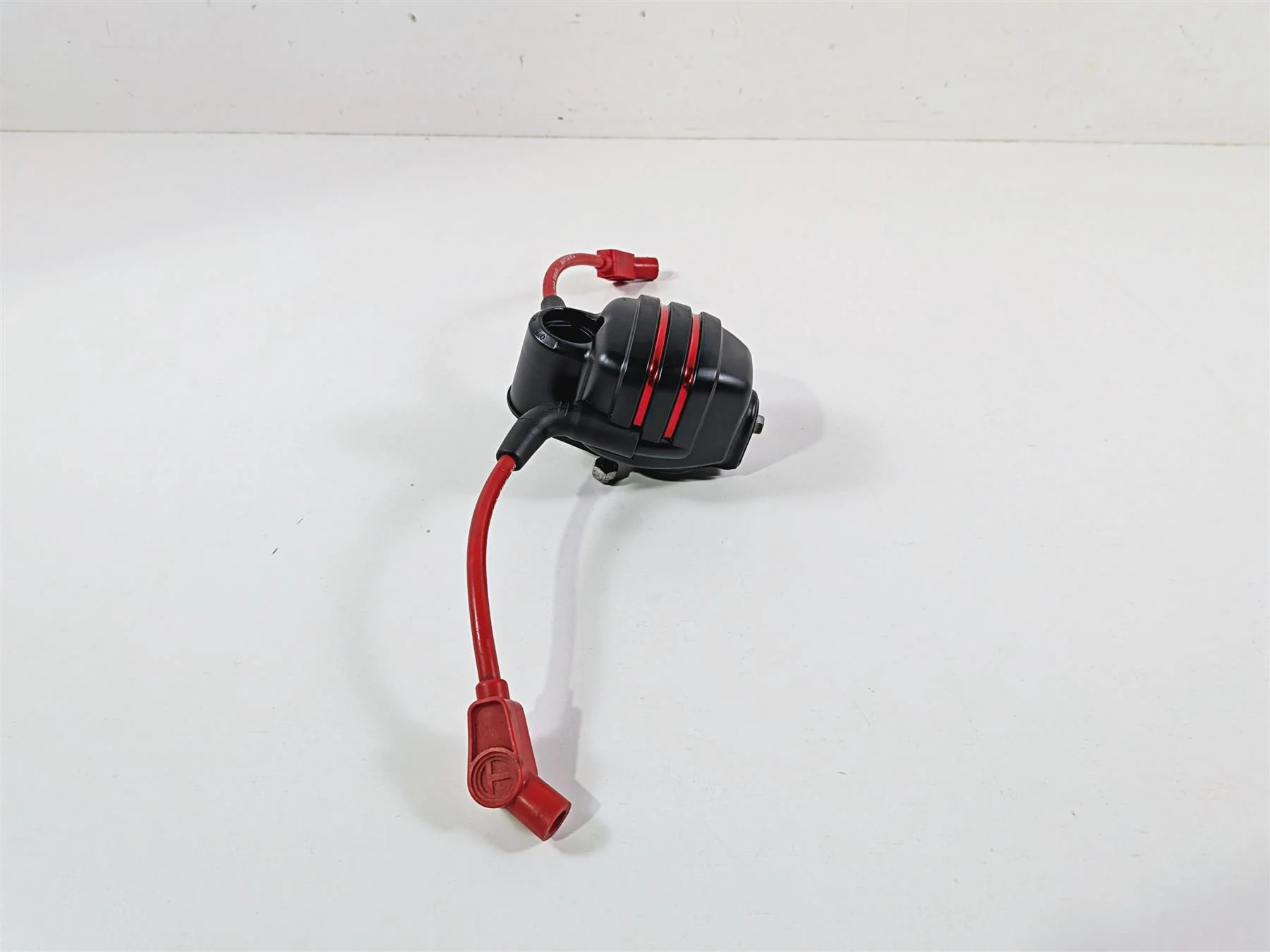 2009 Harley FXCWC Softail Rocker Drag Specialties Ignition Coil + Plugs 10-2012 - Image 3