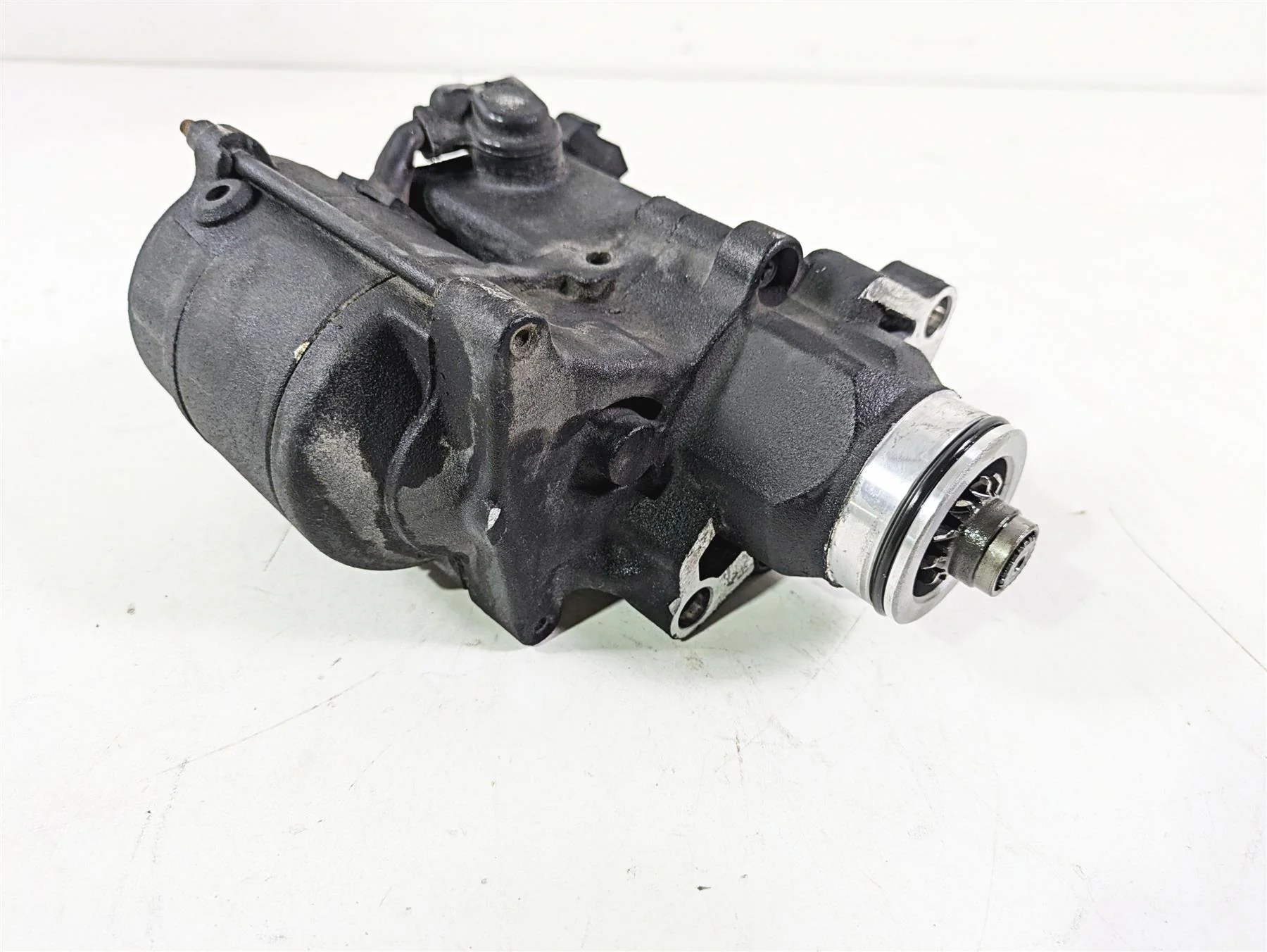 2009 Harley FXCWC Softail Rocker Engine Starter Motor 31618-06A - Image 12