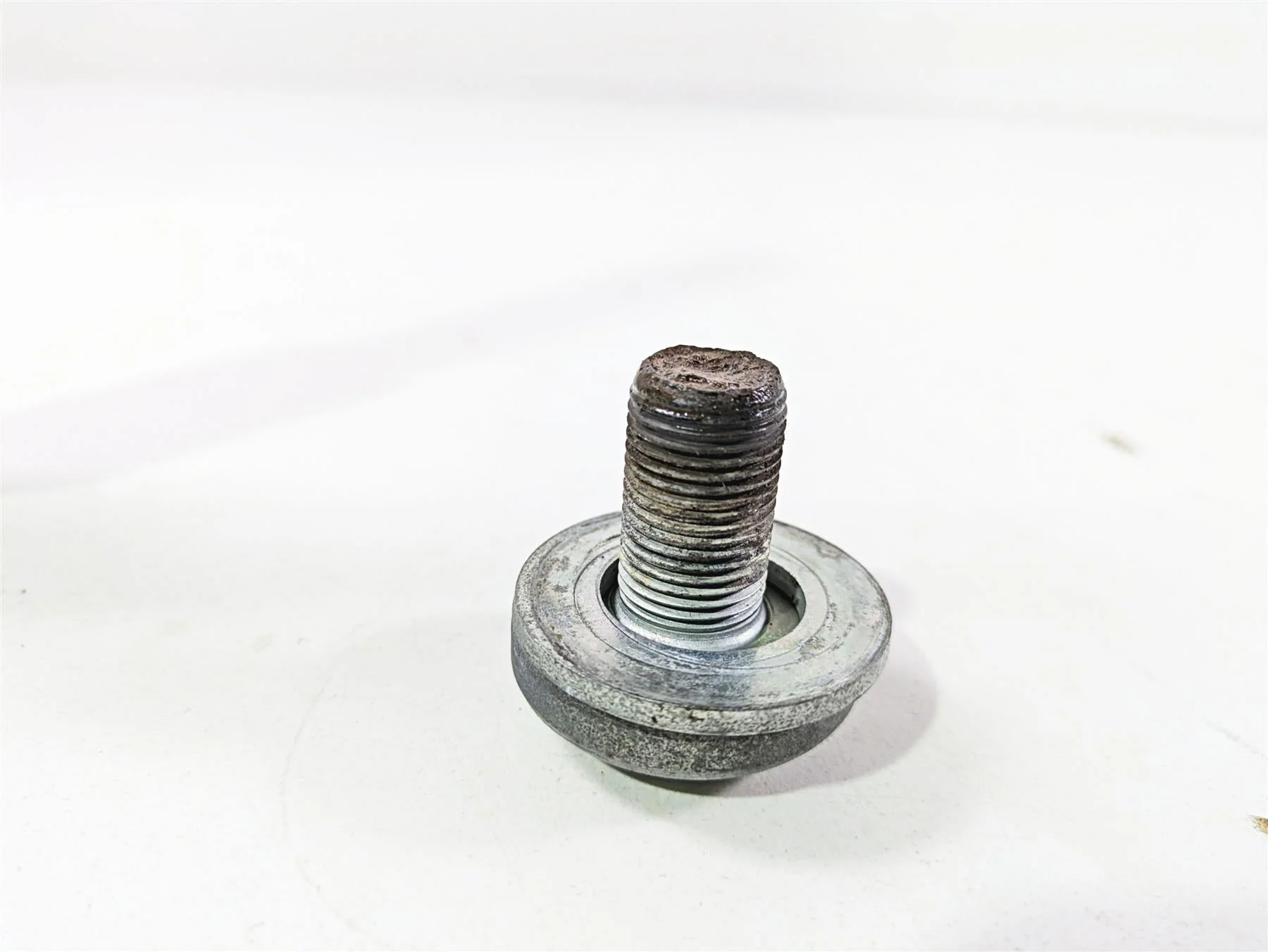 2009 Harley FXCWC Softail Rocker Front Axle Wheel Spindle 25mm 41348-08 - Image 8