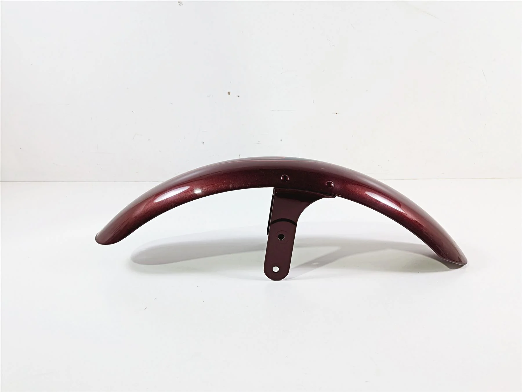2009 Harley FXCWC Softail Rocker Front Fender Crimson Red Sunglo 60158-08