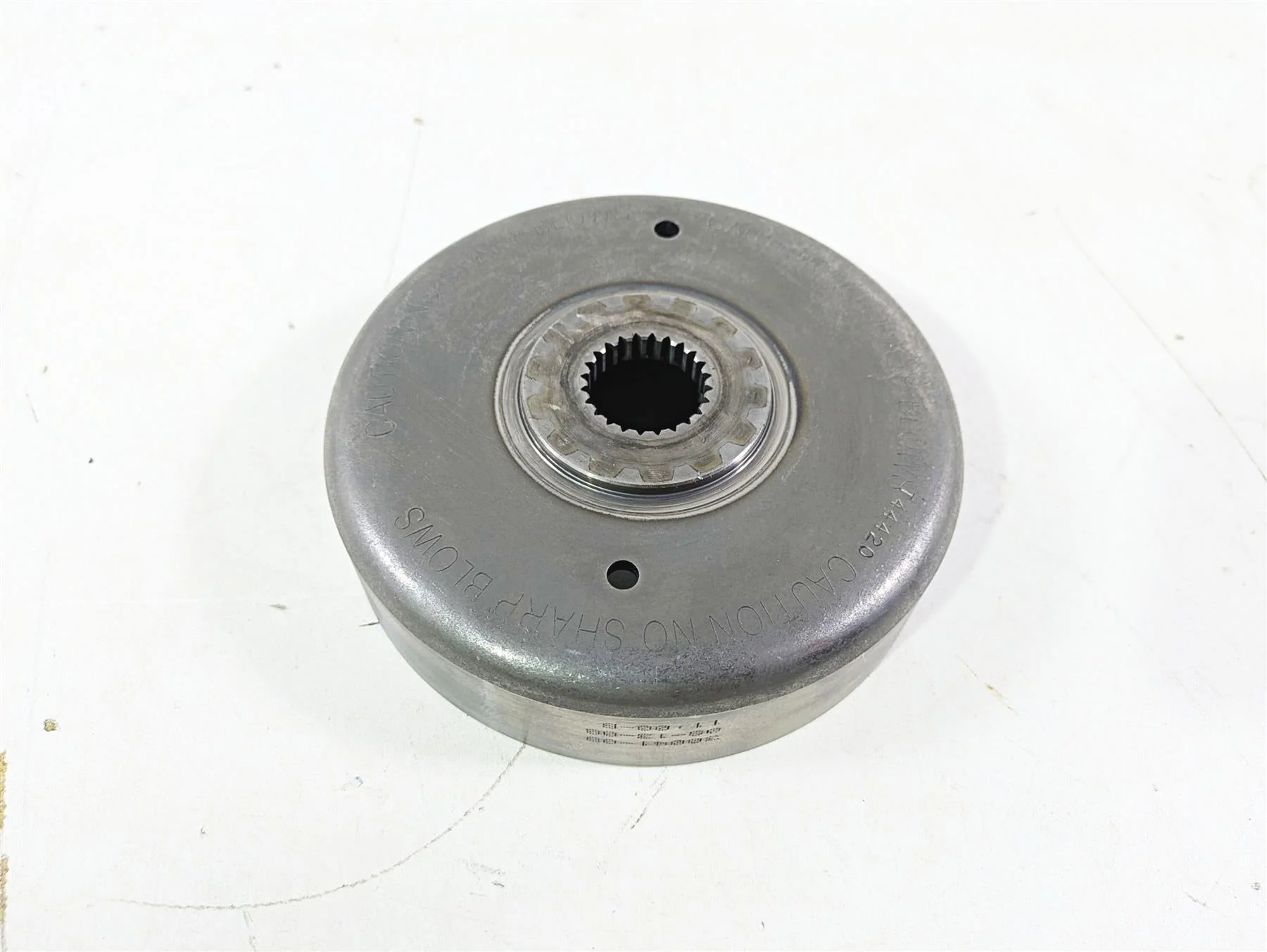 2009 Harley FXCWC Softail Rocker Ignition Flywheel Rotor 30041-08 - Image 3