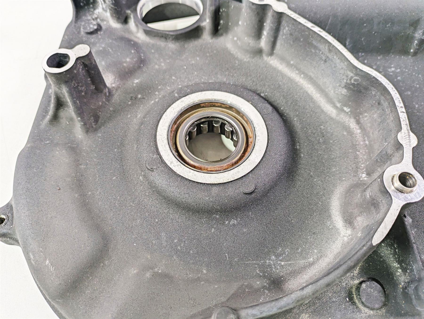 2009 Harley FXCWC Softail Rocker Inner Primary Drive Clutch Cover 60701-08 - Image 6