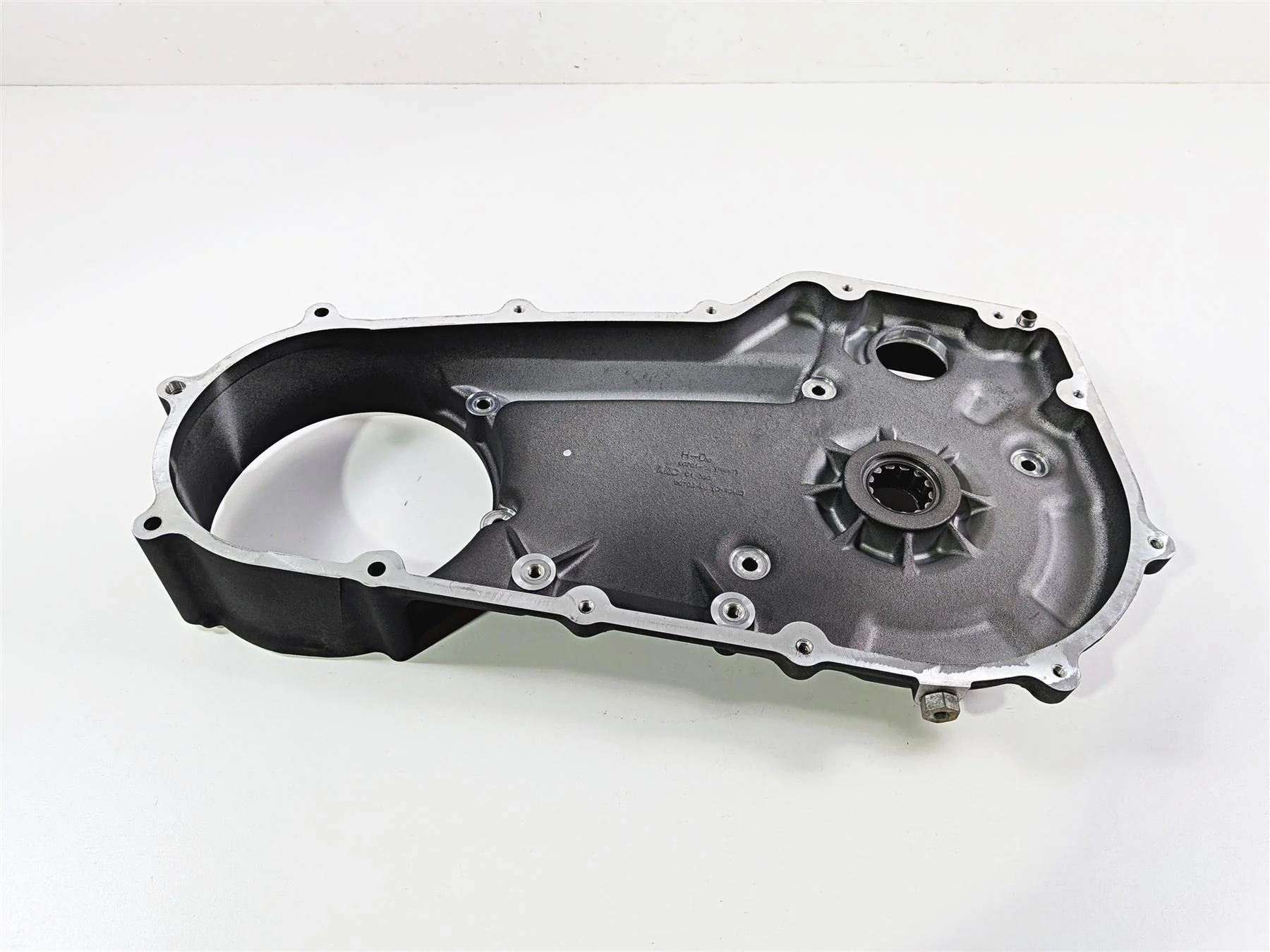 2009 Harley FXCWC Softail Rocker Inner Primary Drive Clutch Cover 60701-08 - Image 7