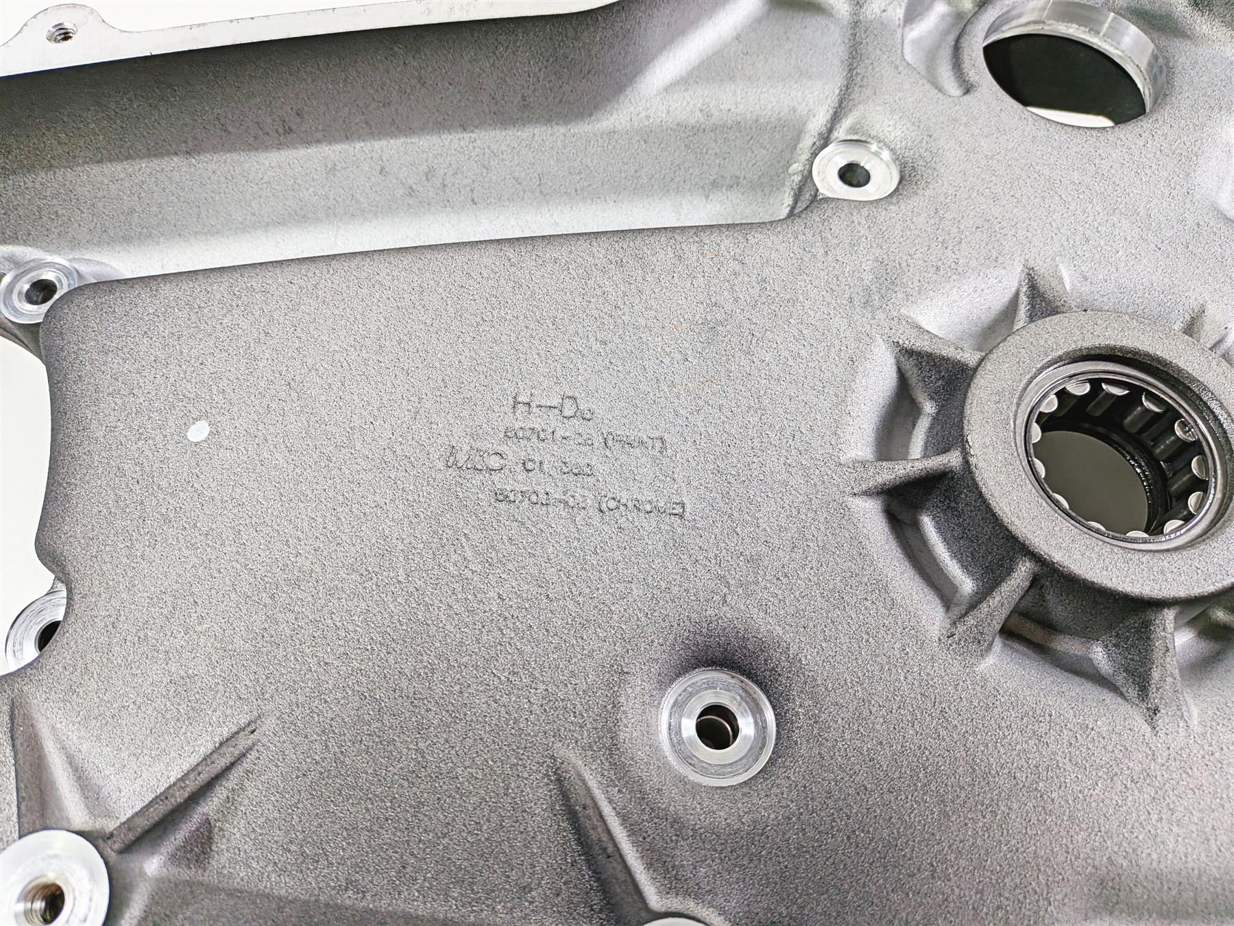 2009 Harley FXCWC Softail Rocker Inner Primary Drive Clutch Cover 60701-08 - Image 9