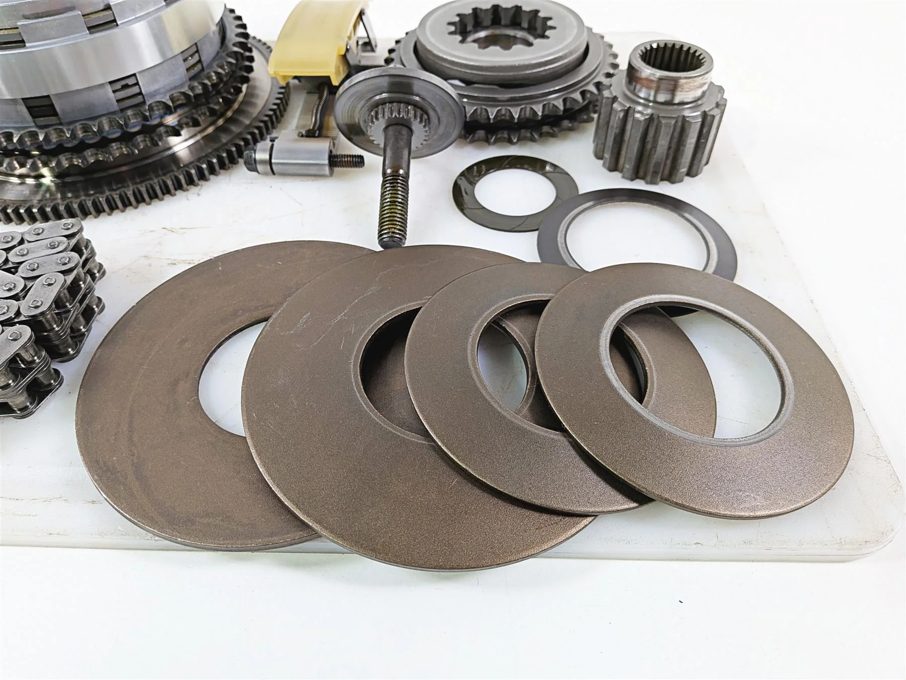 2009 Harley FXCWC Softail Rocker Primary Drive Clutch Kit 37813-06A - Image 2